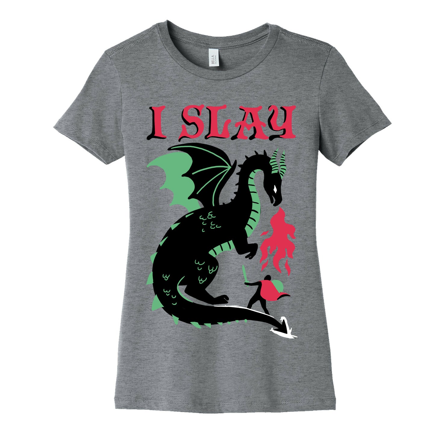 I SLAY (DRAGONS) Women's Cotton Tee