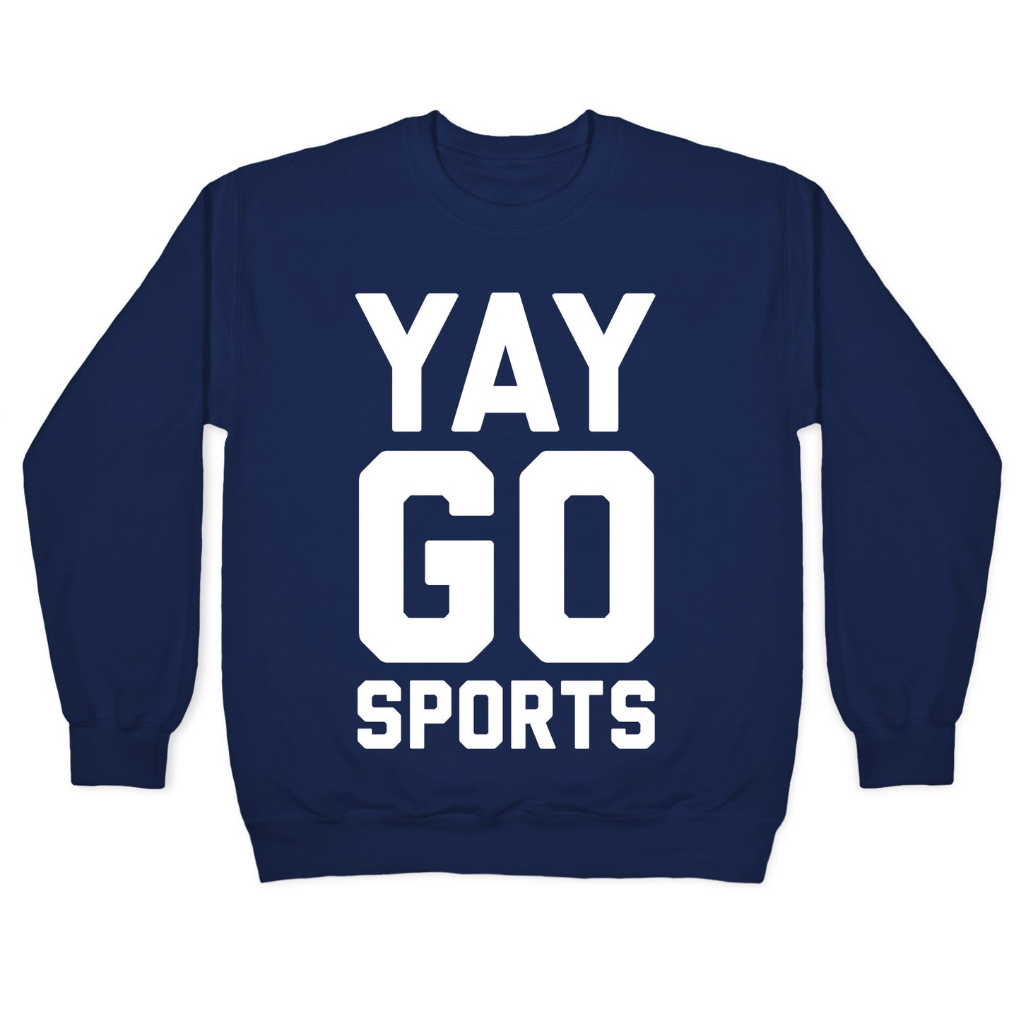 Yay Go Sports Crewneck Sweatshirt