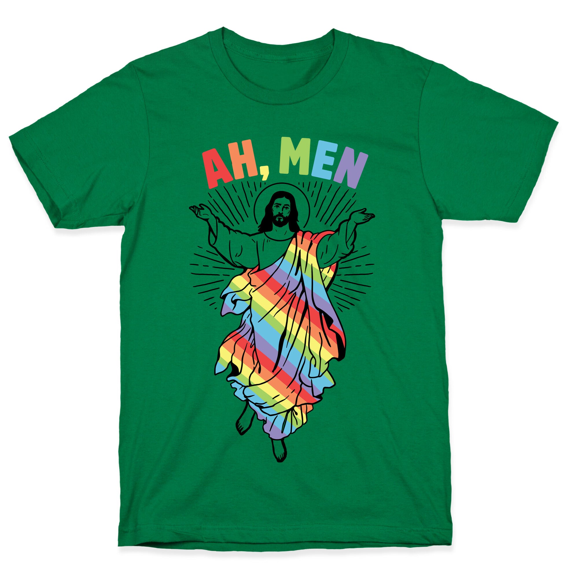 AH, Men Gay Jesus (CmYK) T-Shirt