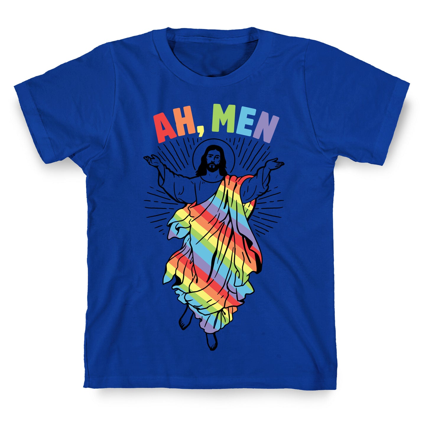 AH, Men Gay Jesus (CmYK) T-Shirt