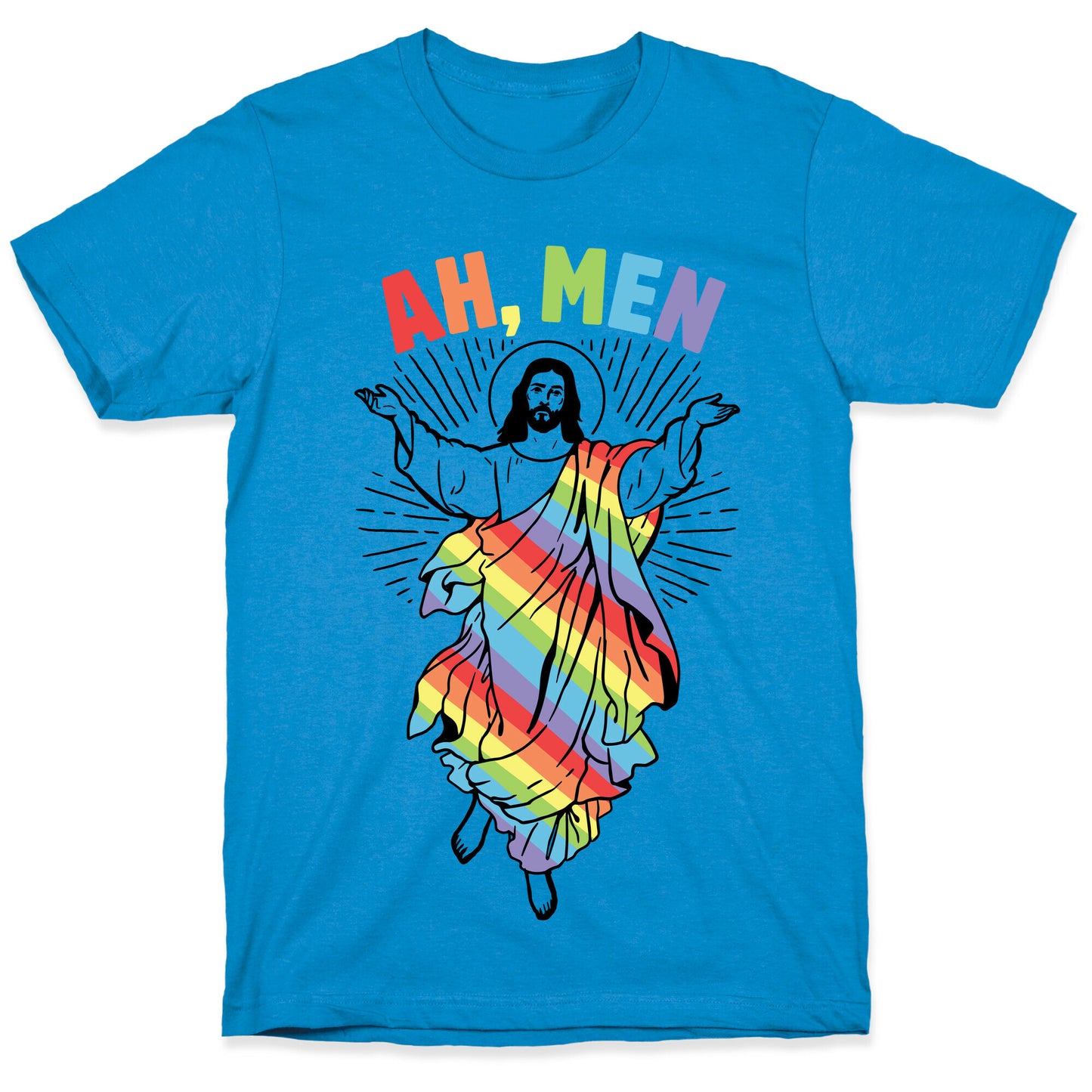 AH, Men Gay Jesus (CmYK) T-Shirt