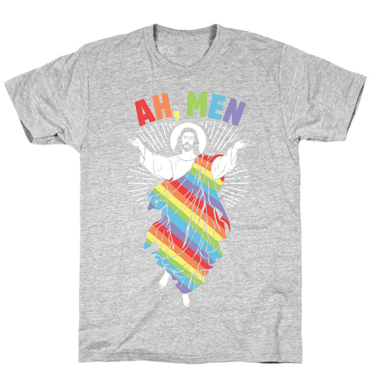Ah, Men Gay jesus T-Shirt