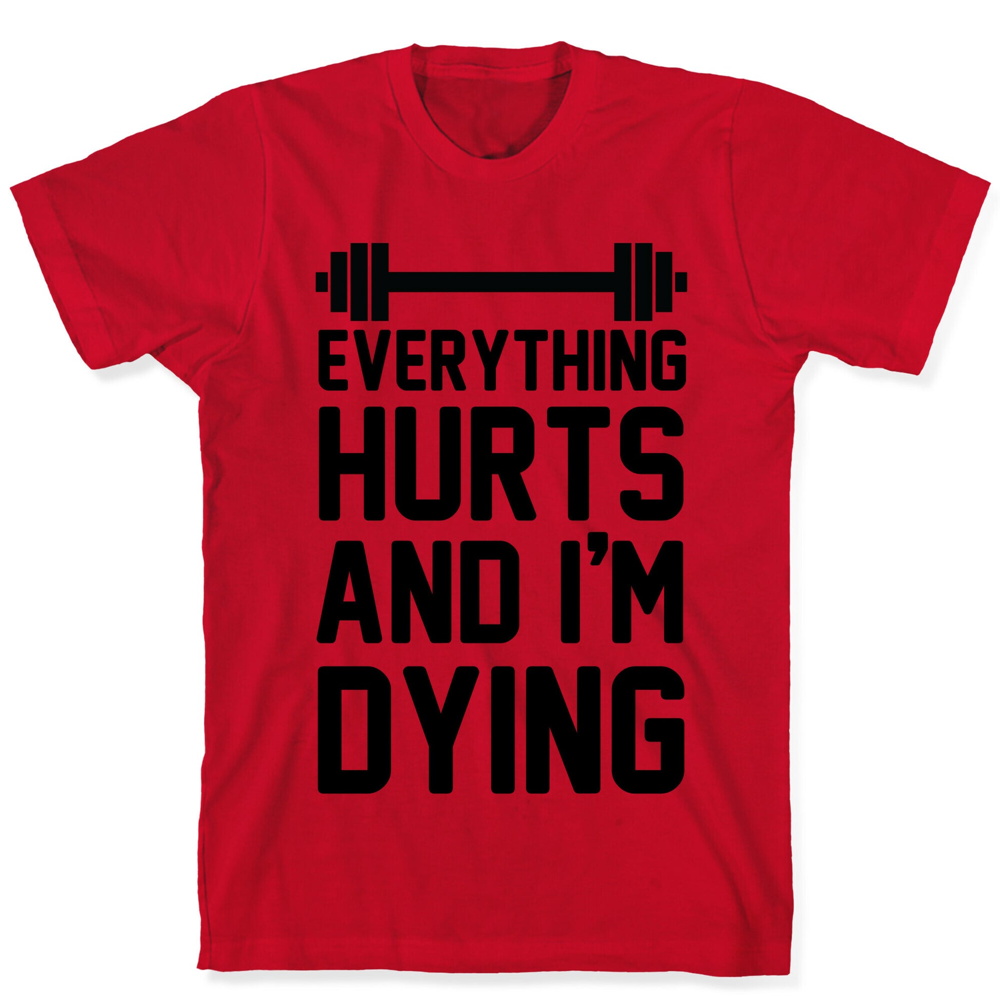 Everything Hurts And I'm Dying (CMYK) T-Shirt