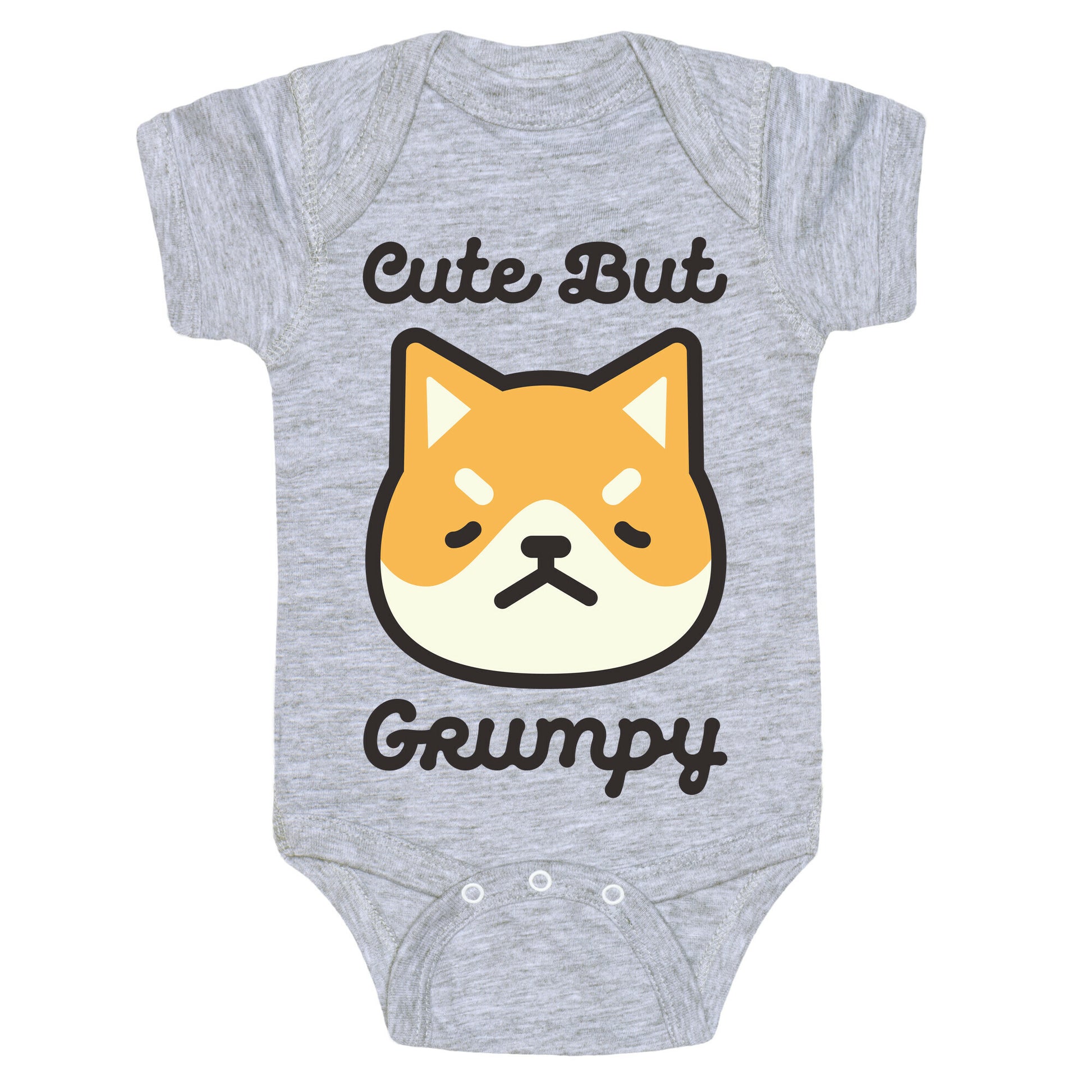 Cute But Grumpy Baby Baby One Piece