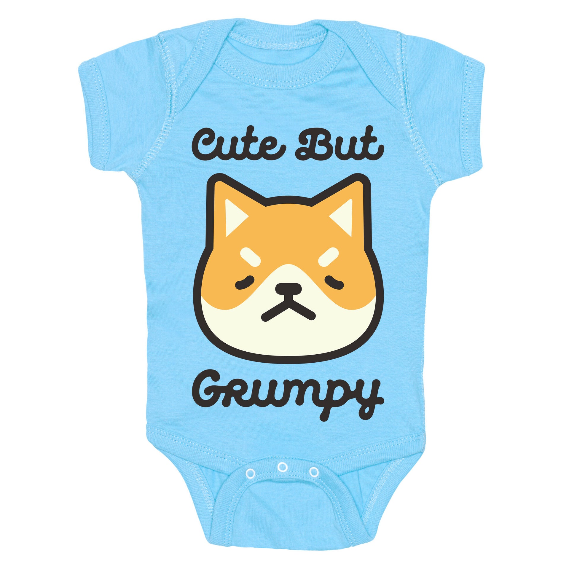 Cute But Grumpy Baby Baby One Piece