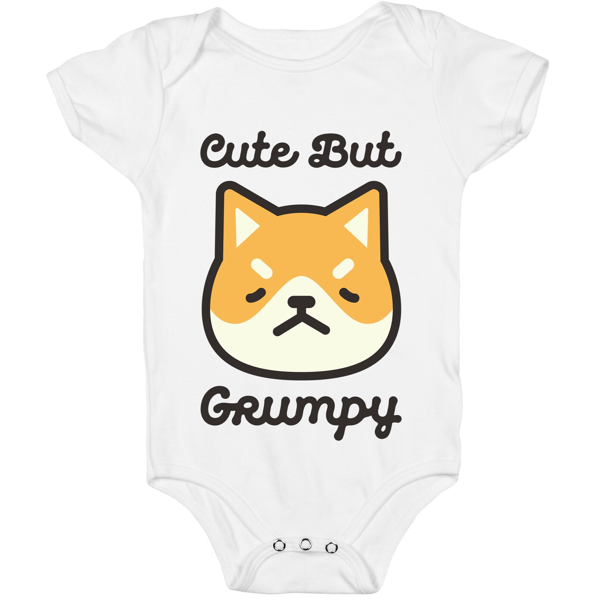 Cute But Grumpy Baby Baby One Piece