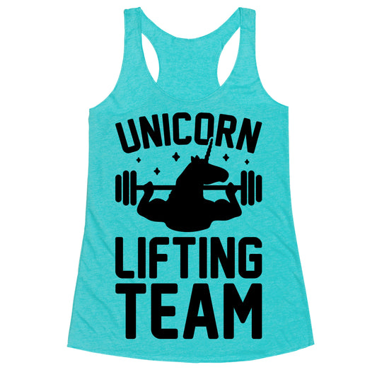 Unicorn Lifting Team Racerback Tank