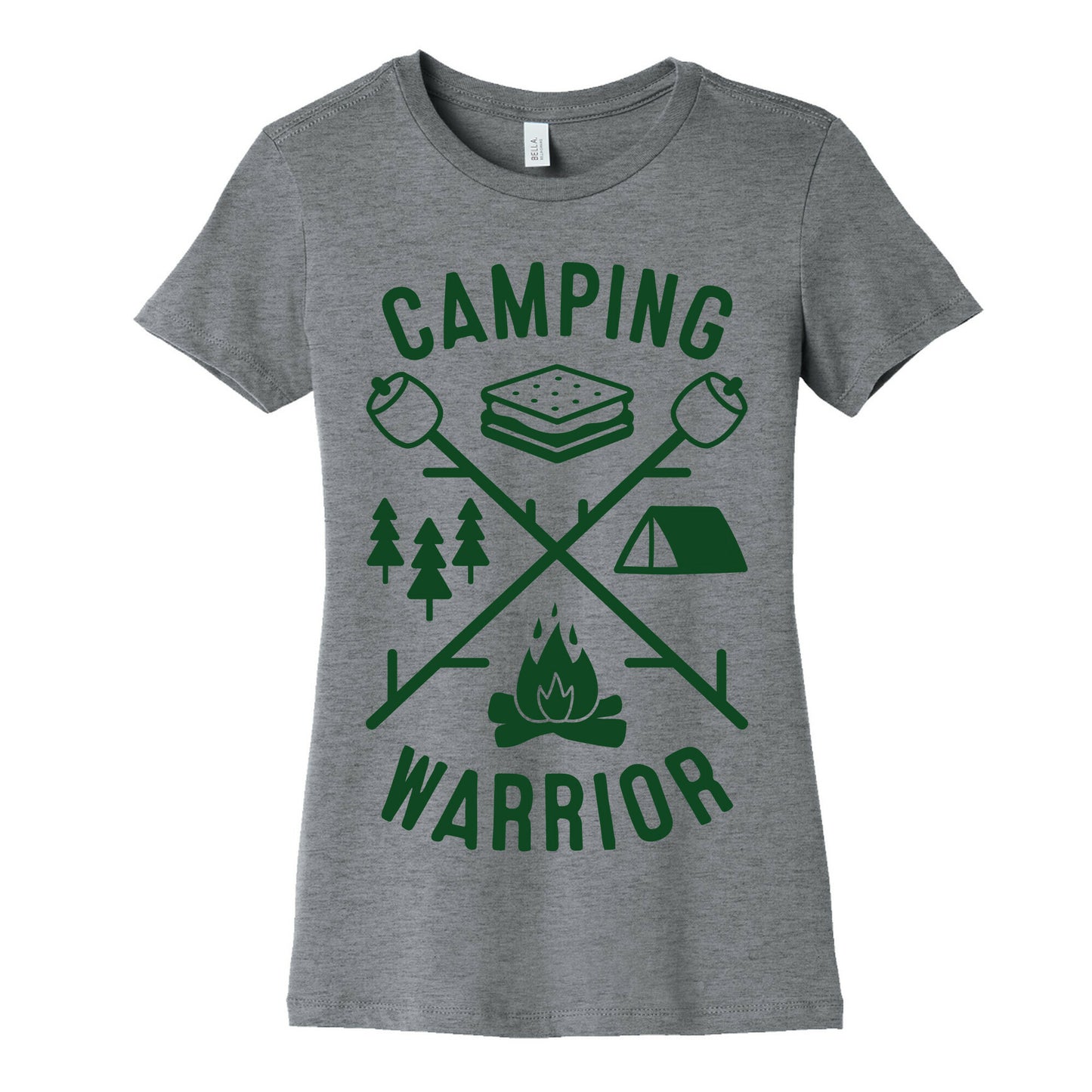 Camping Warrior Women's Cotton Tee
