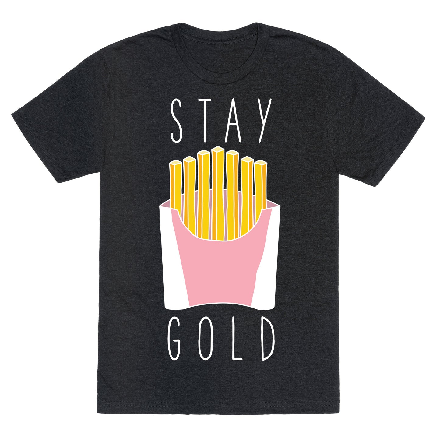 Stay Gold Pink Unisex Triblend Tee