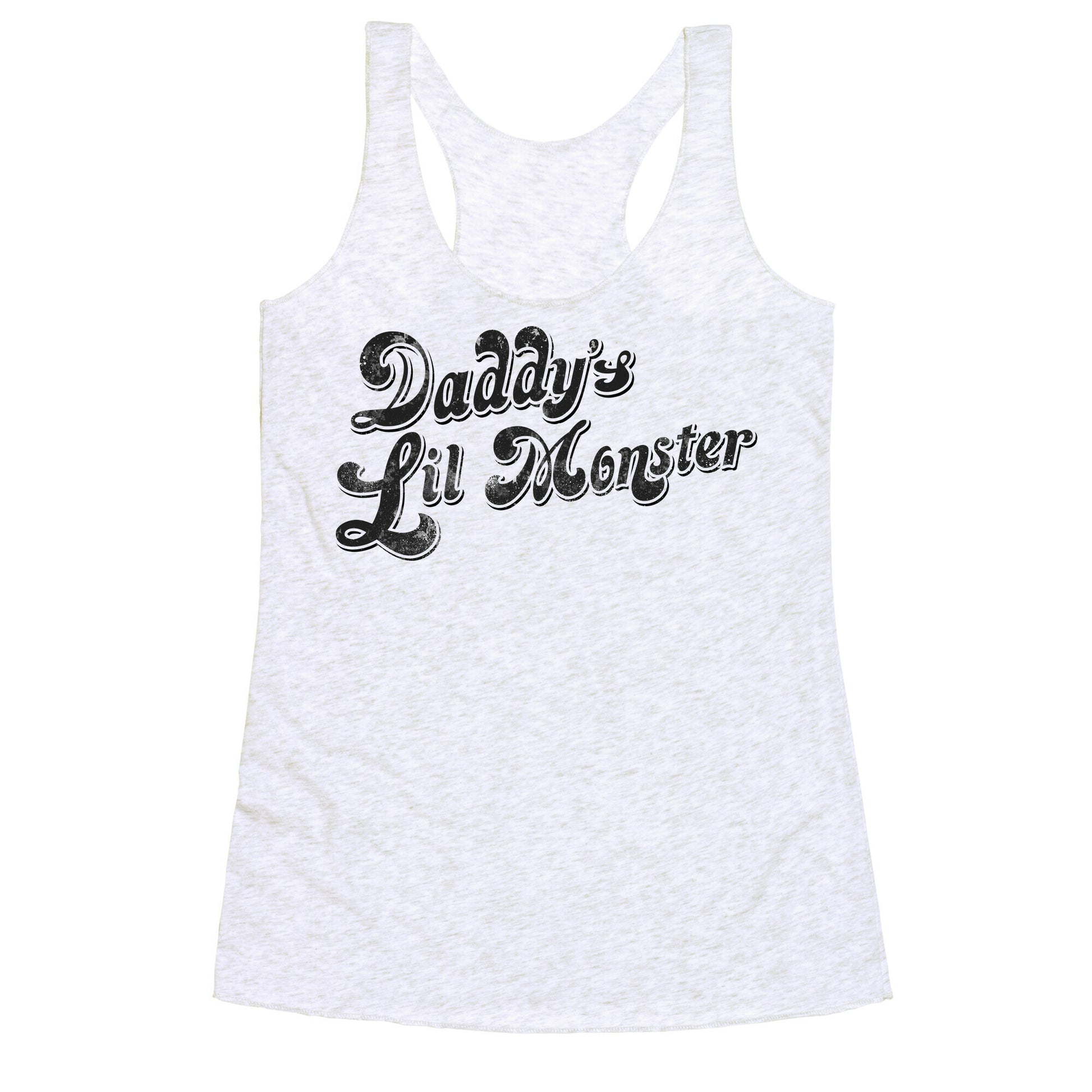 Daddy's Lil Monster Racerback Tank