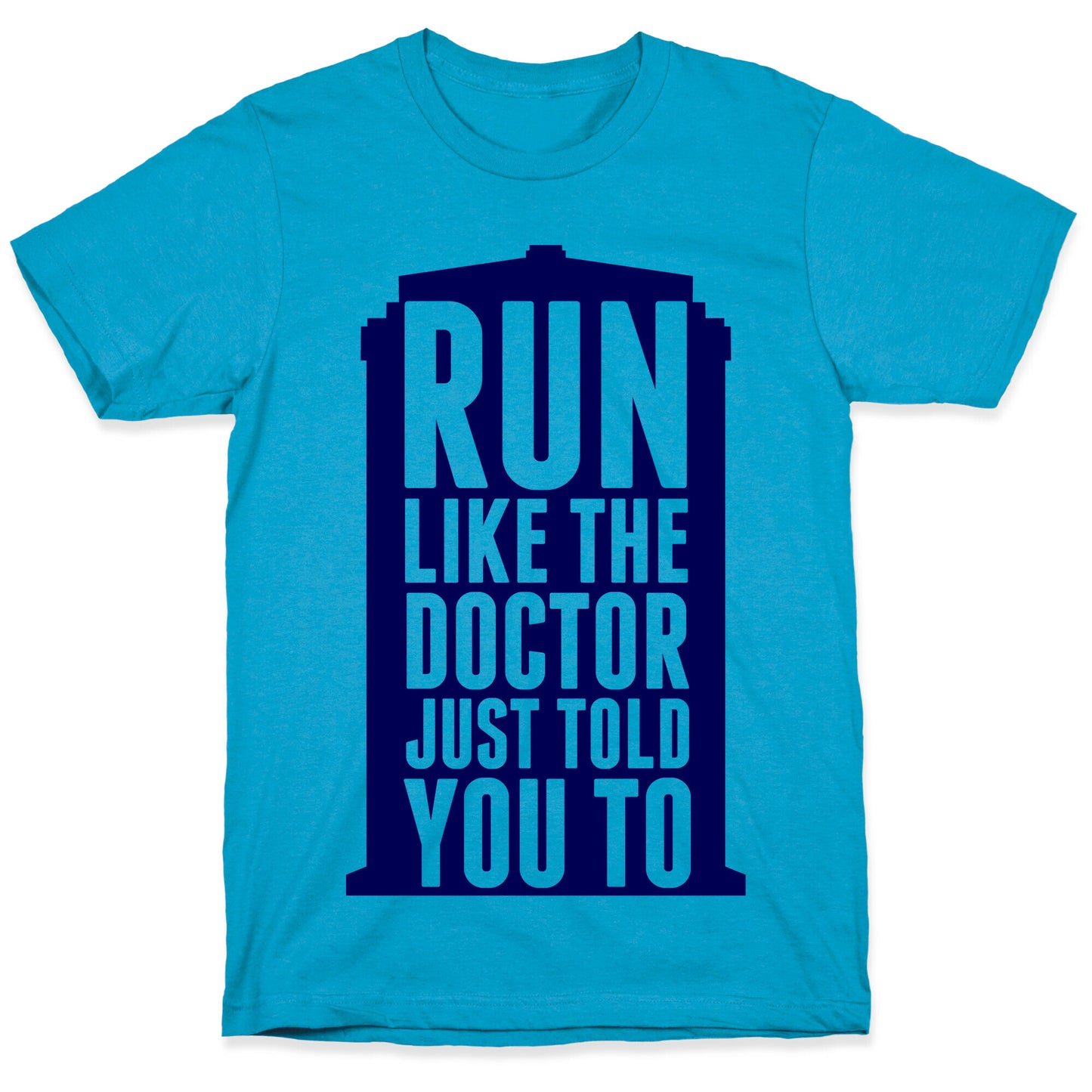 Run Like The Doctor Just Told You To Unisex Triblend Tee