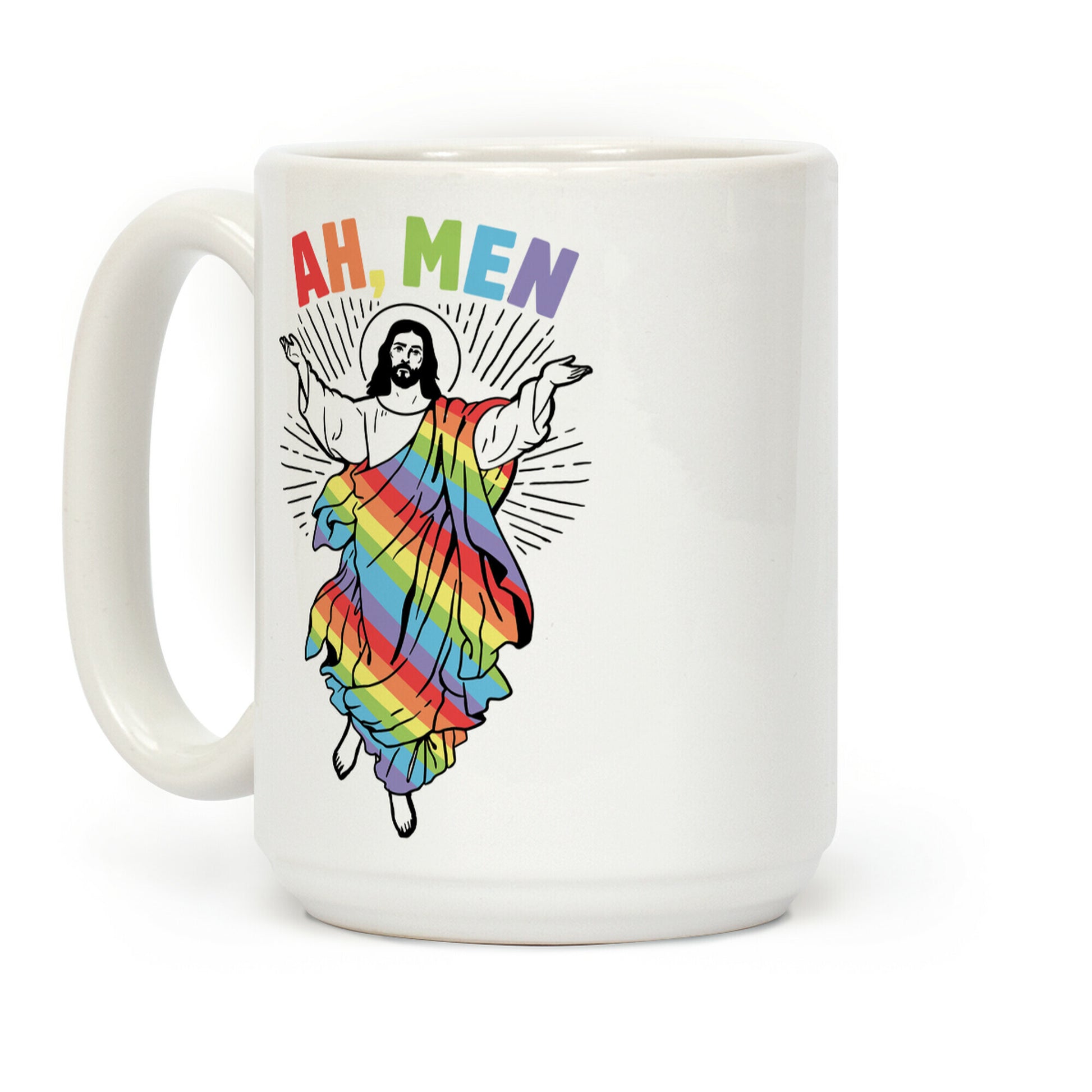 Ah, Men Gay Jesus Mug Coffee Mug