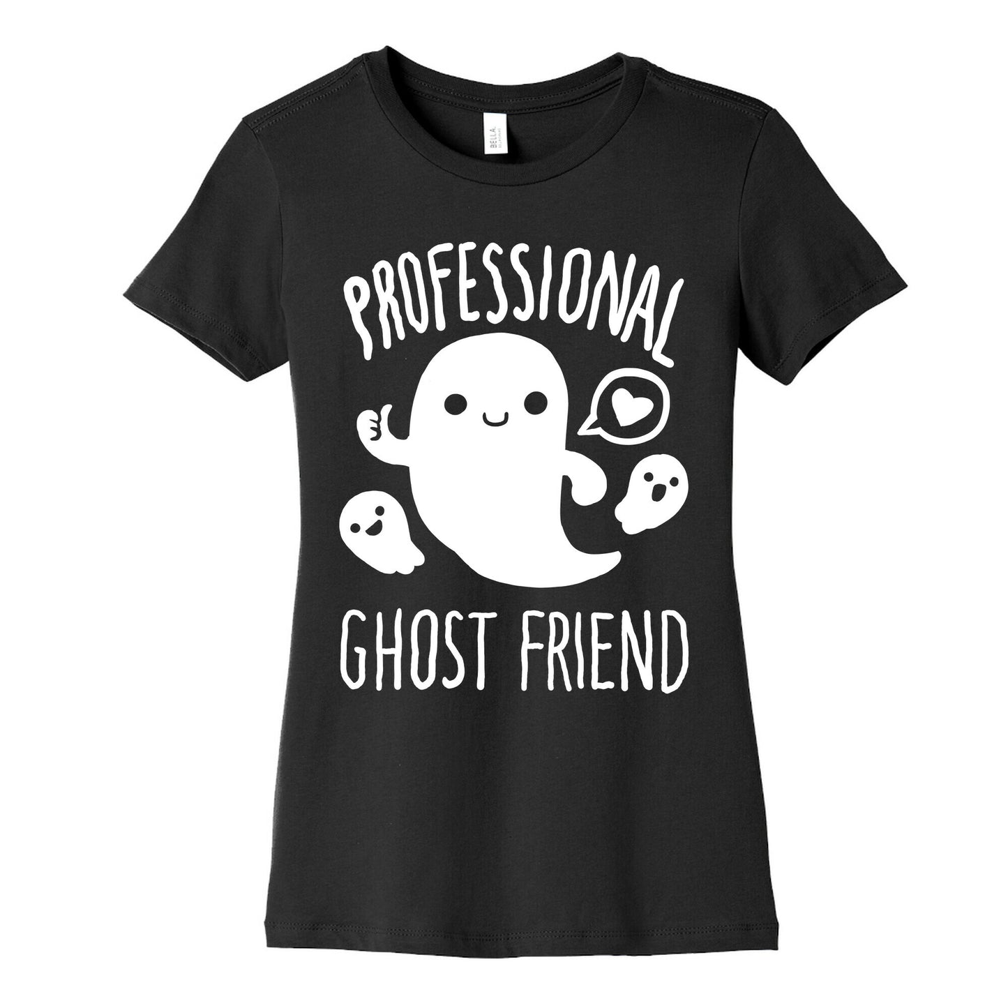Professional Ghost Friend Women's Cotton Tee