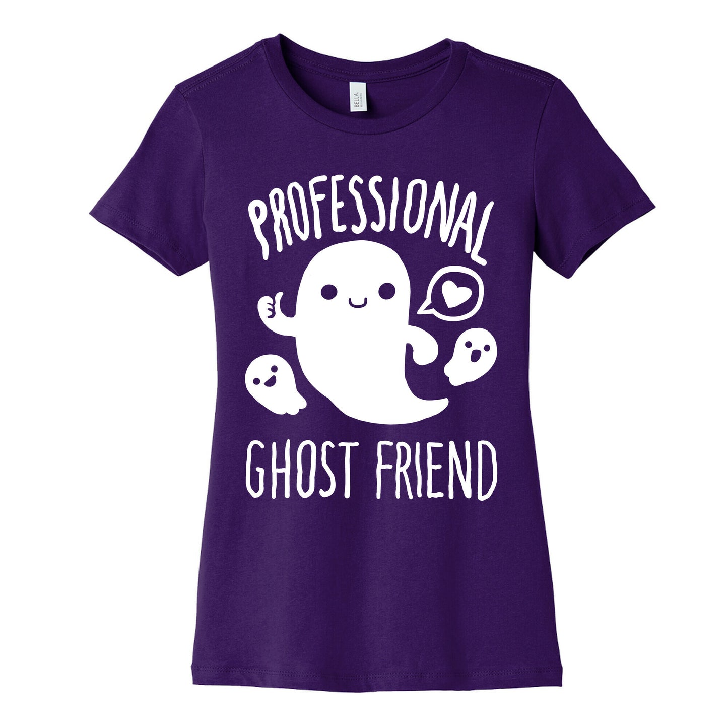 Professional Ghost Friend Women's Cotton Tee