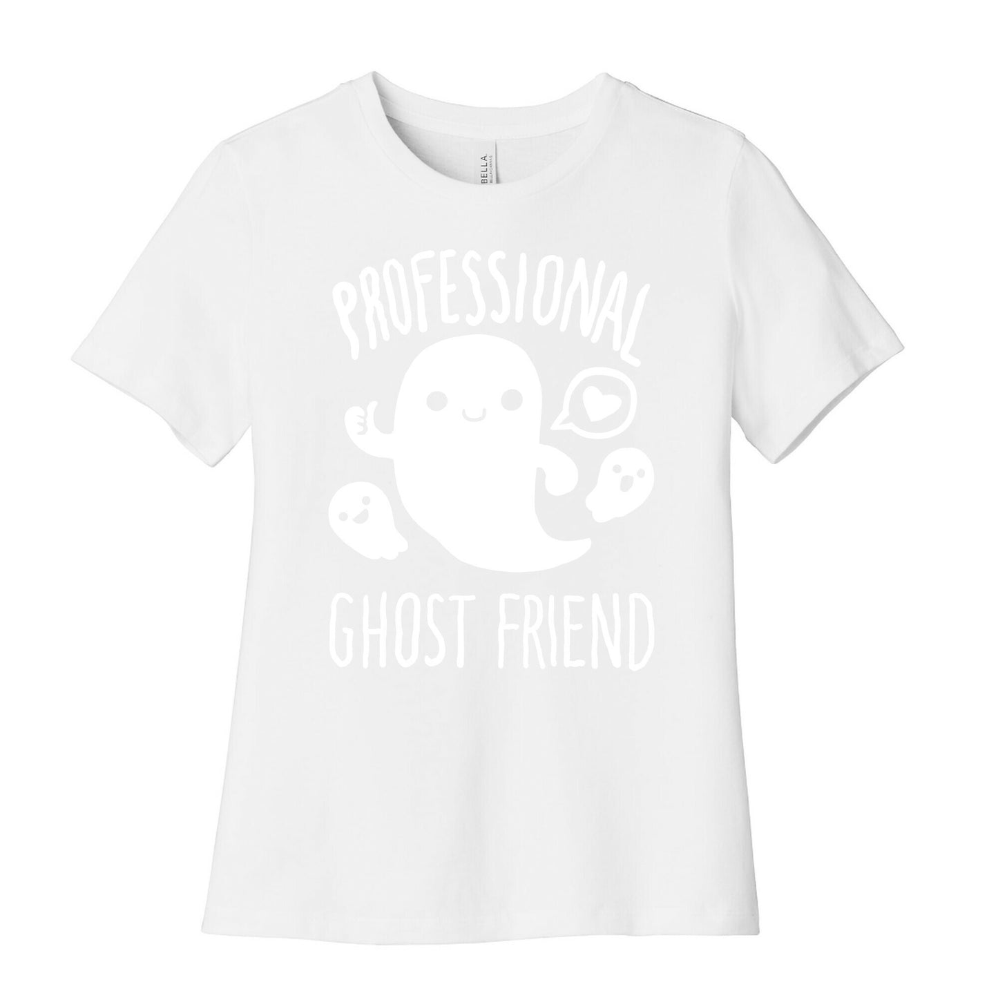 Professional Ghost Friend Women's Cotton Tee