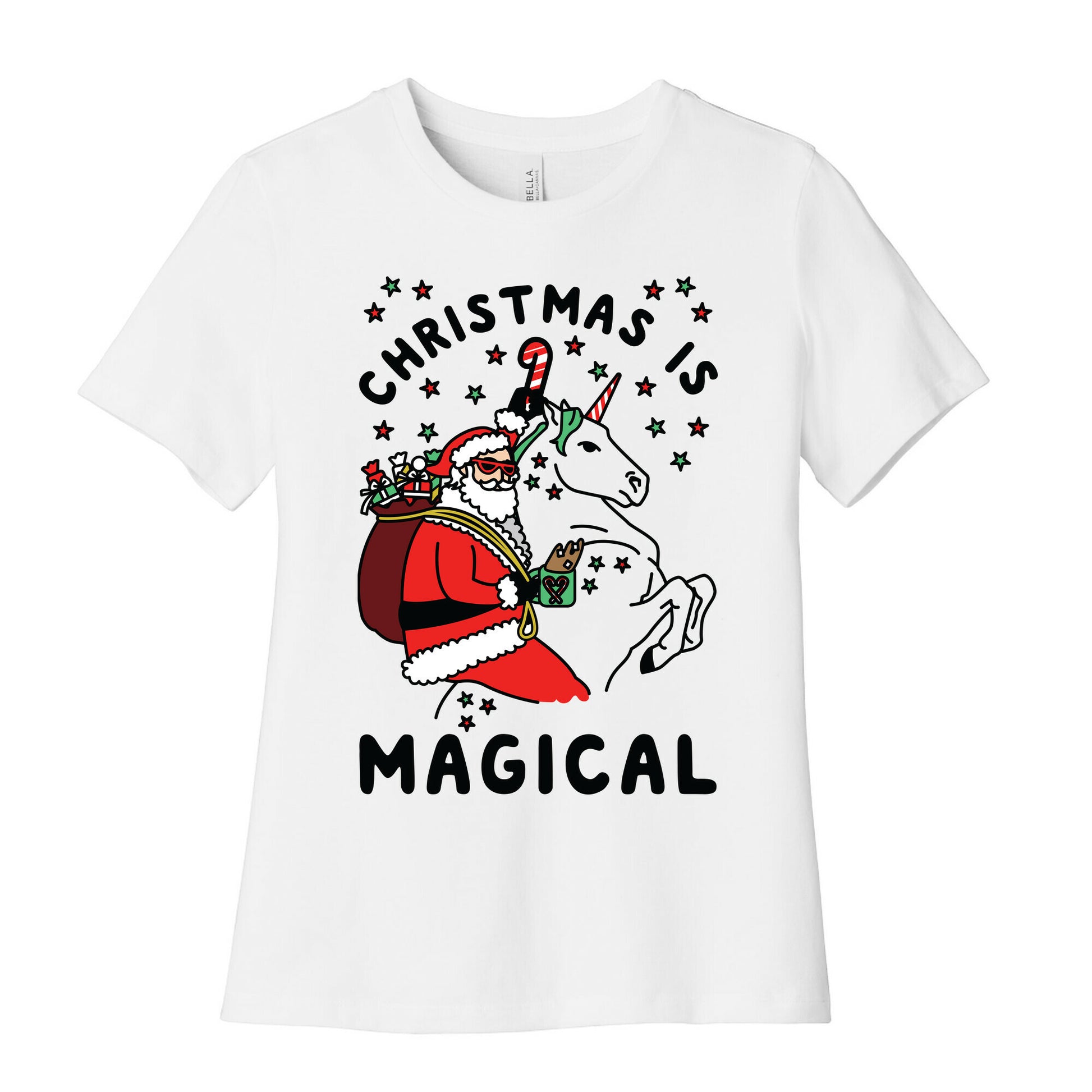 Christmas Is Magical Women's Cotton Tee