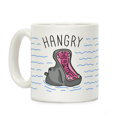 Hangry Hippo Coffee Mug