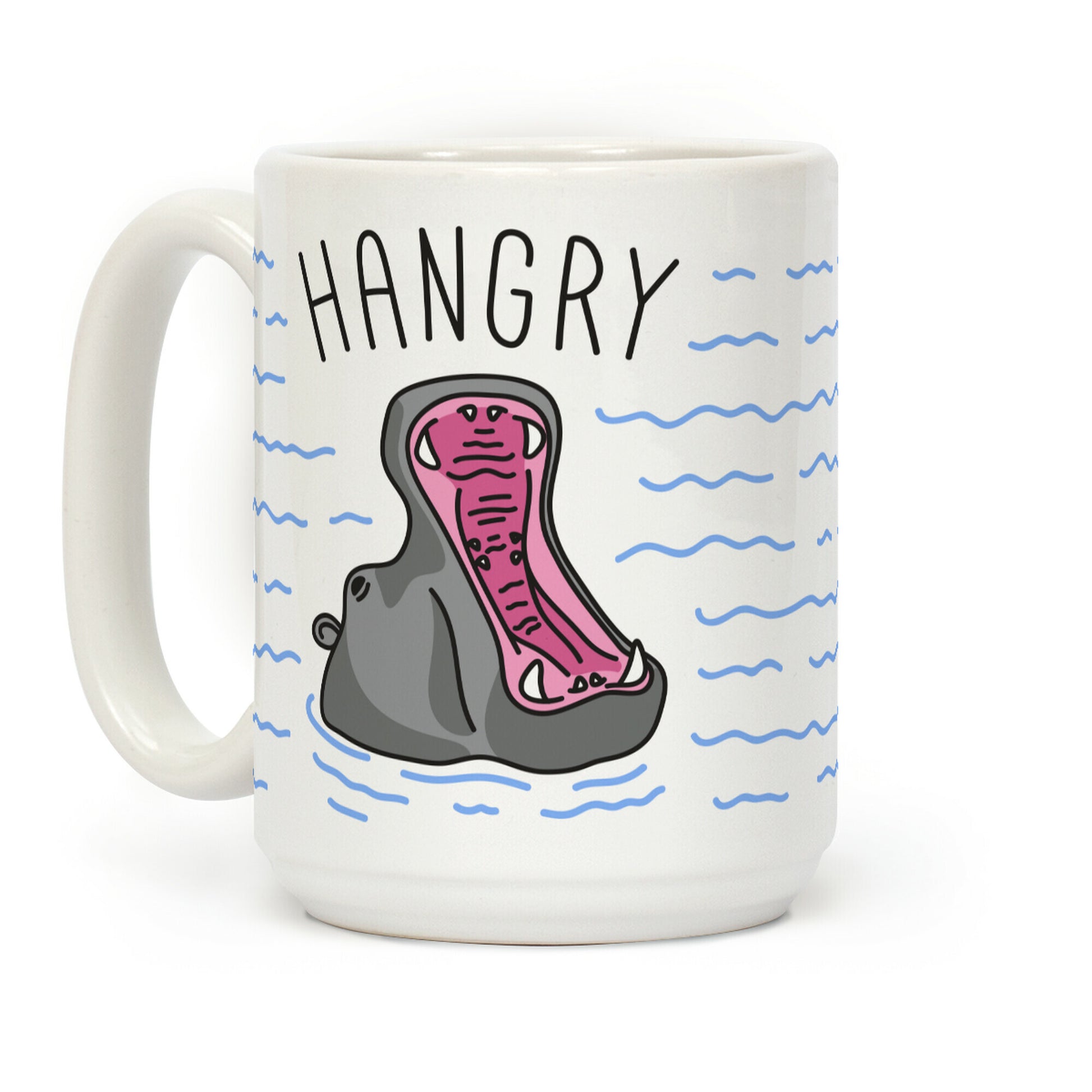 Hangry Hippo Coffee Mug