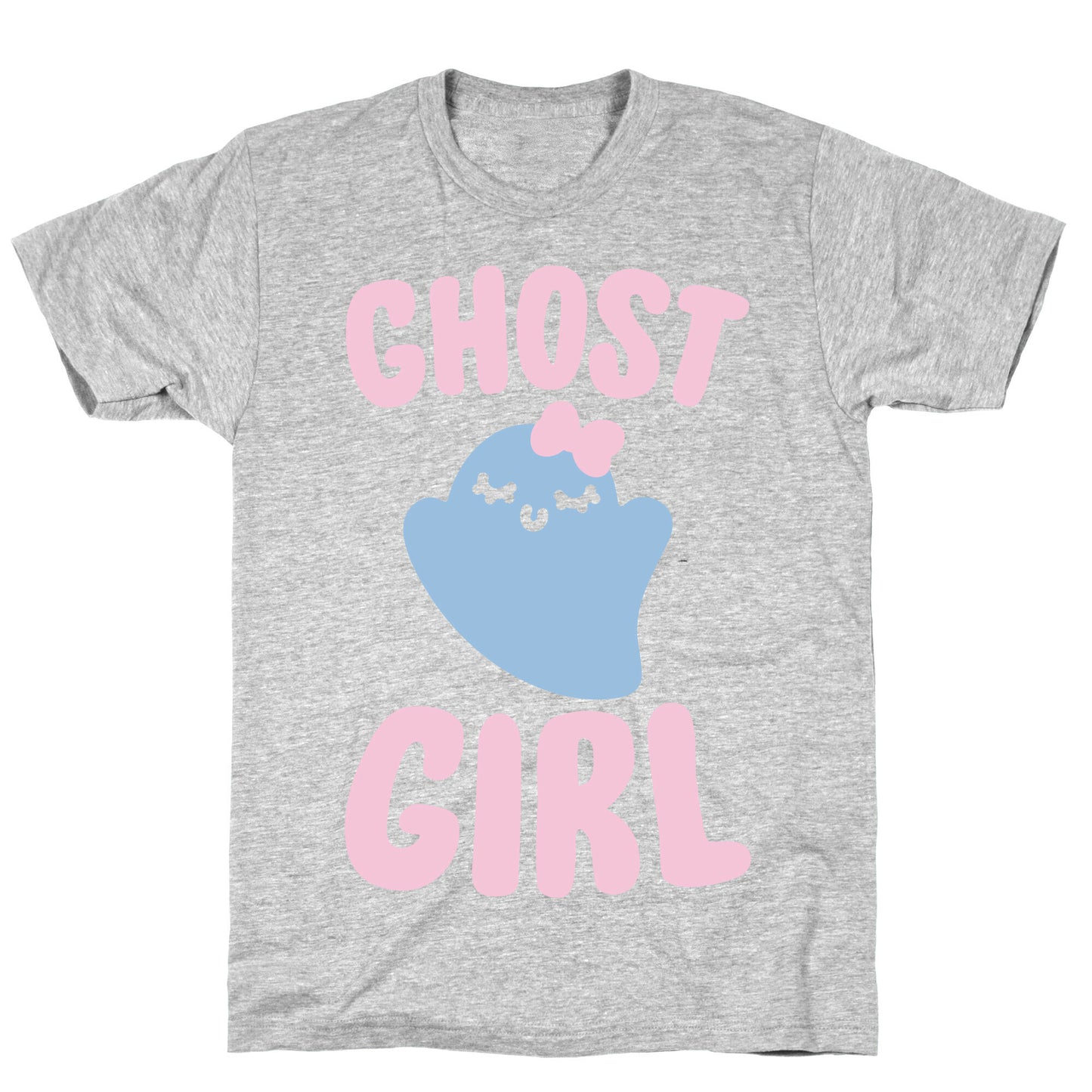 Ghost Girl White Print T-Shirt