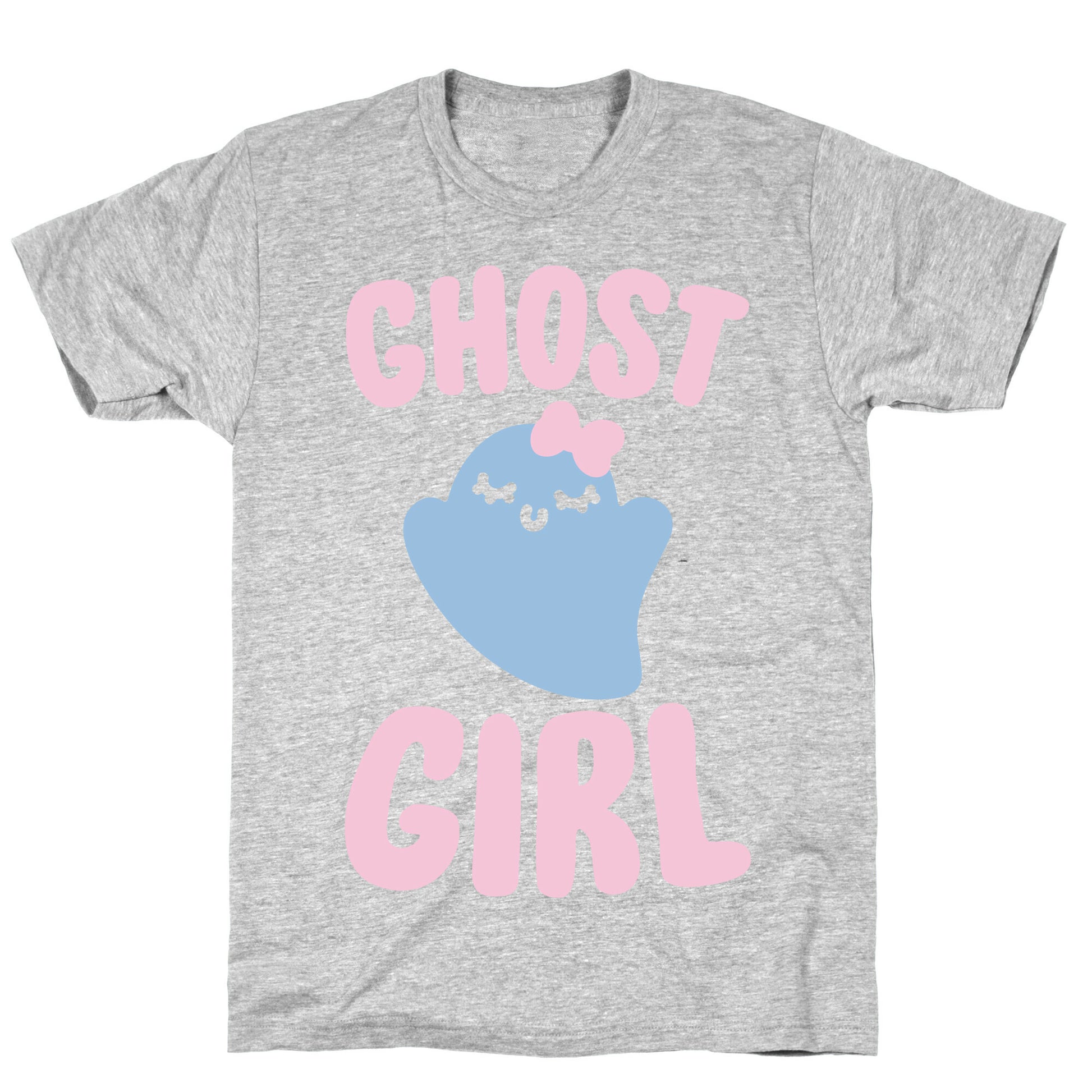 Ghost Girl White Print T-Shirt