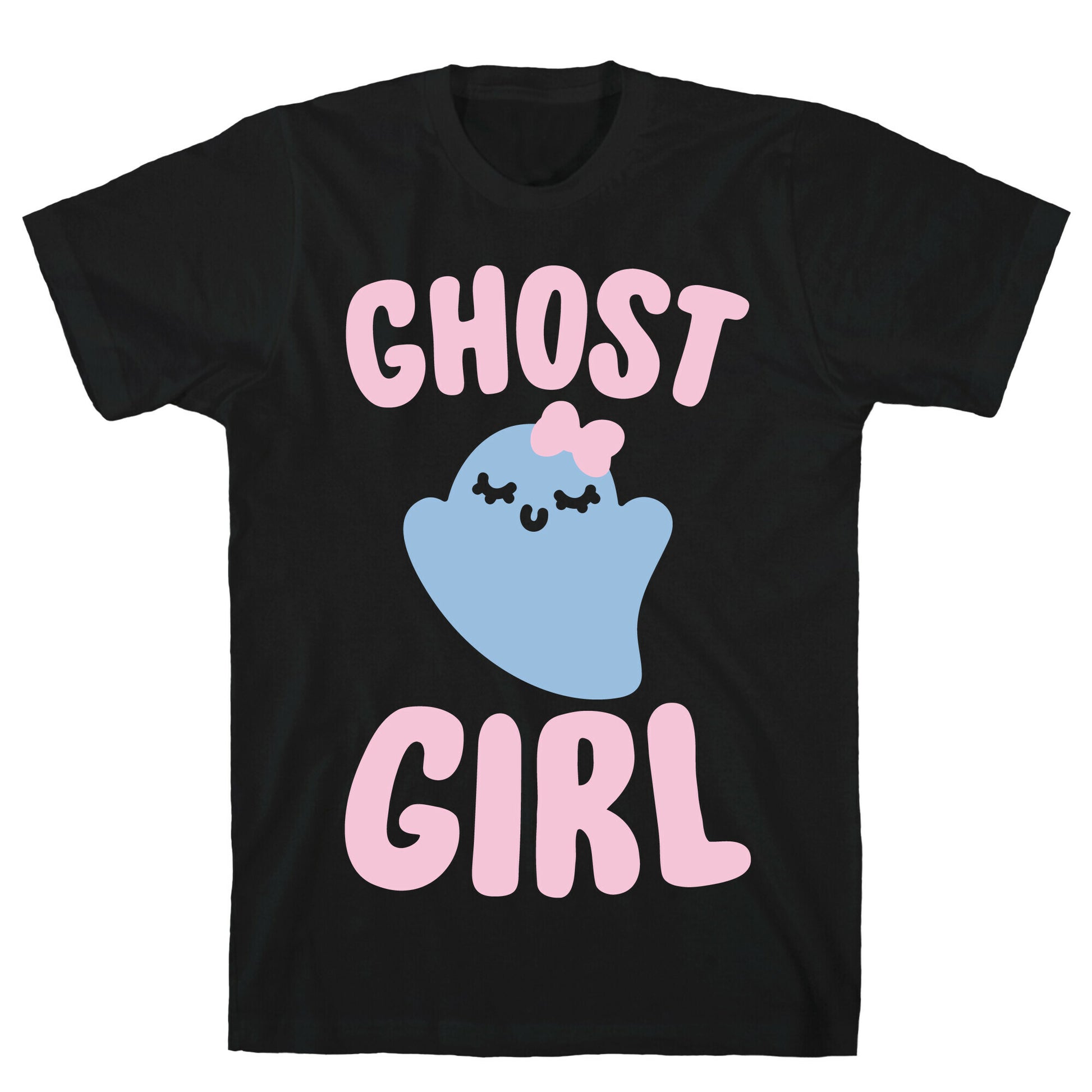 Ghost Girl White Print T-Shirt