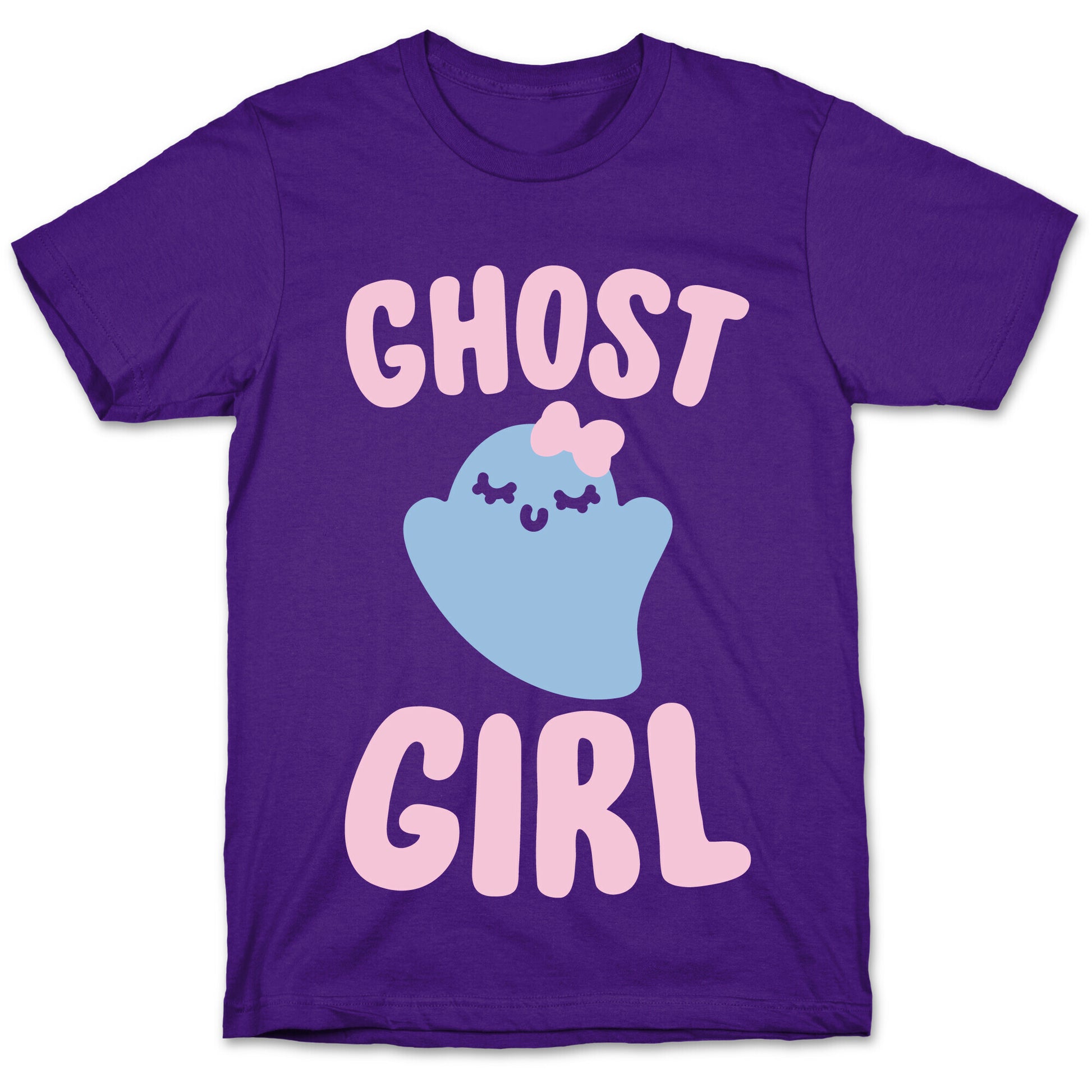 Ghost Girl White Print T-Shirt