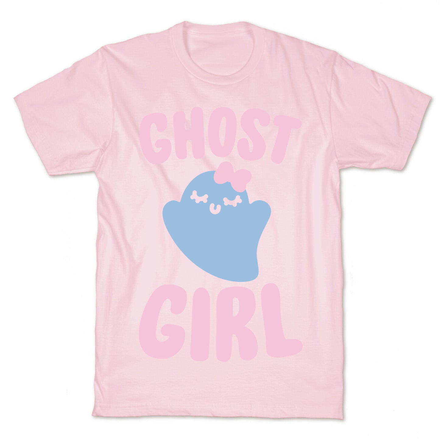 Ghost Girl White Print T-Shirt