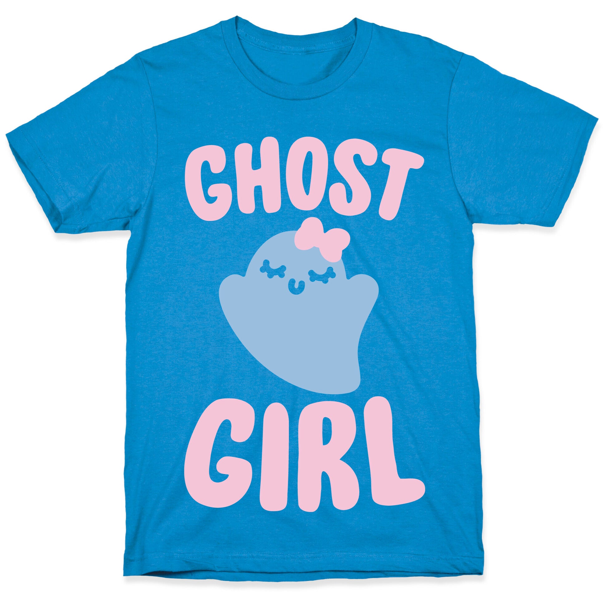 Ghost Girl White Print T-Shirt