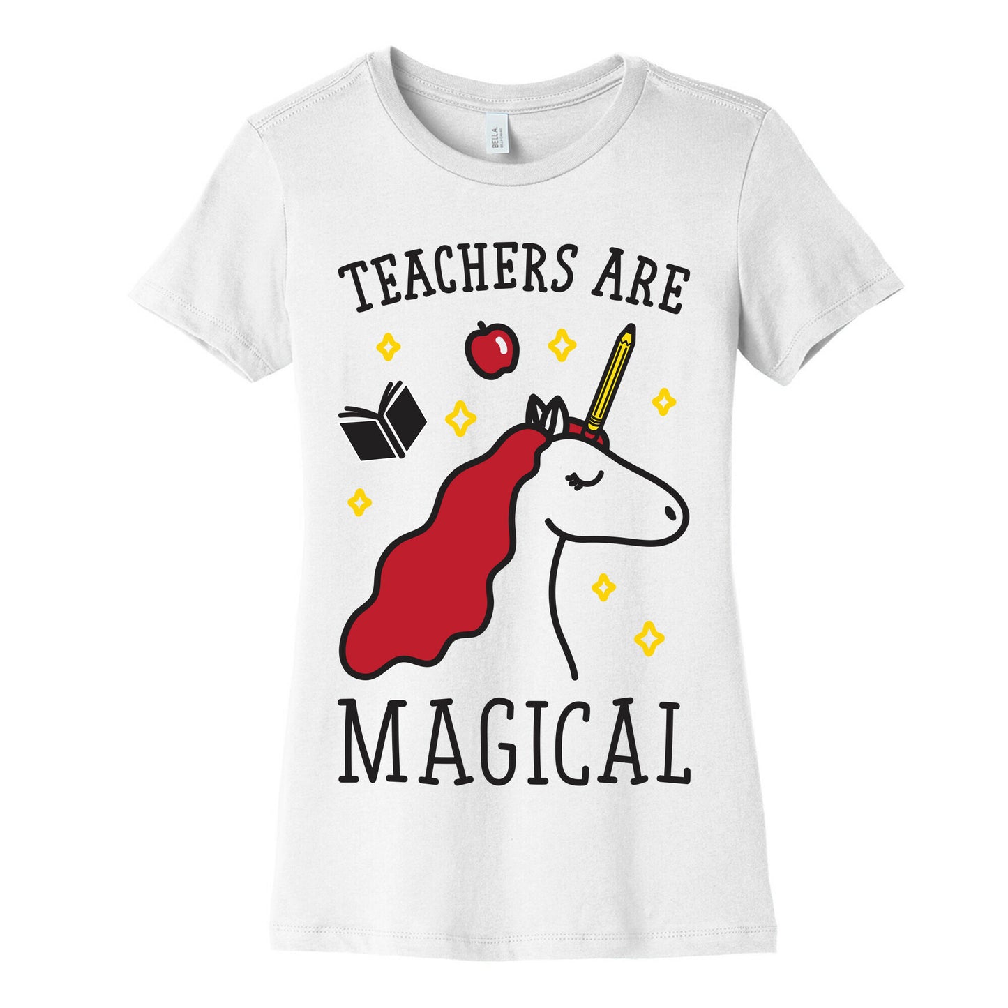 Teachers Are Magical Women's Cotton Tee