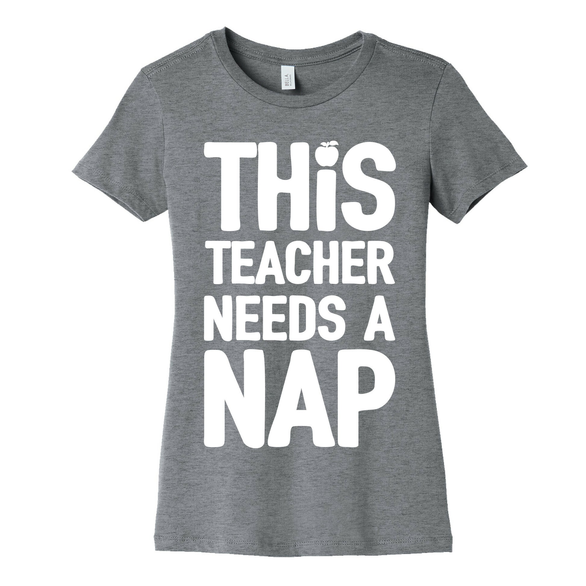 This Teacher Needs A Nap Women's Cotton Tee