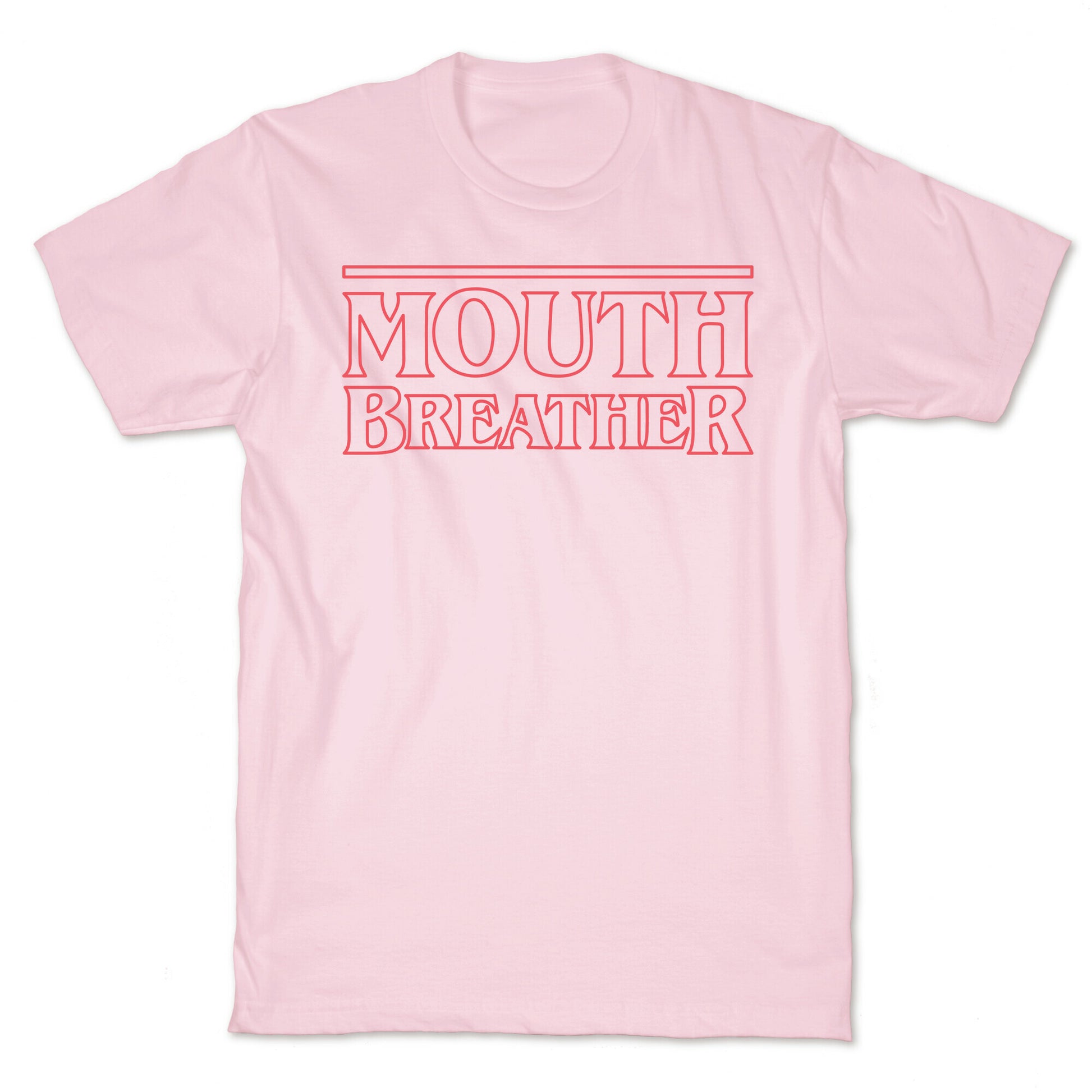 Mouth Breather Parody (Red) T-Shirt
