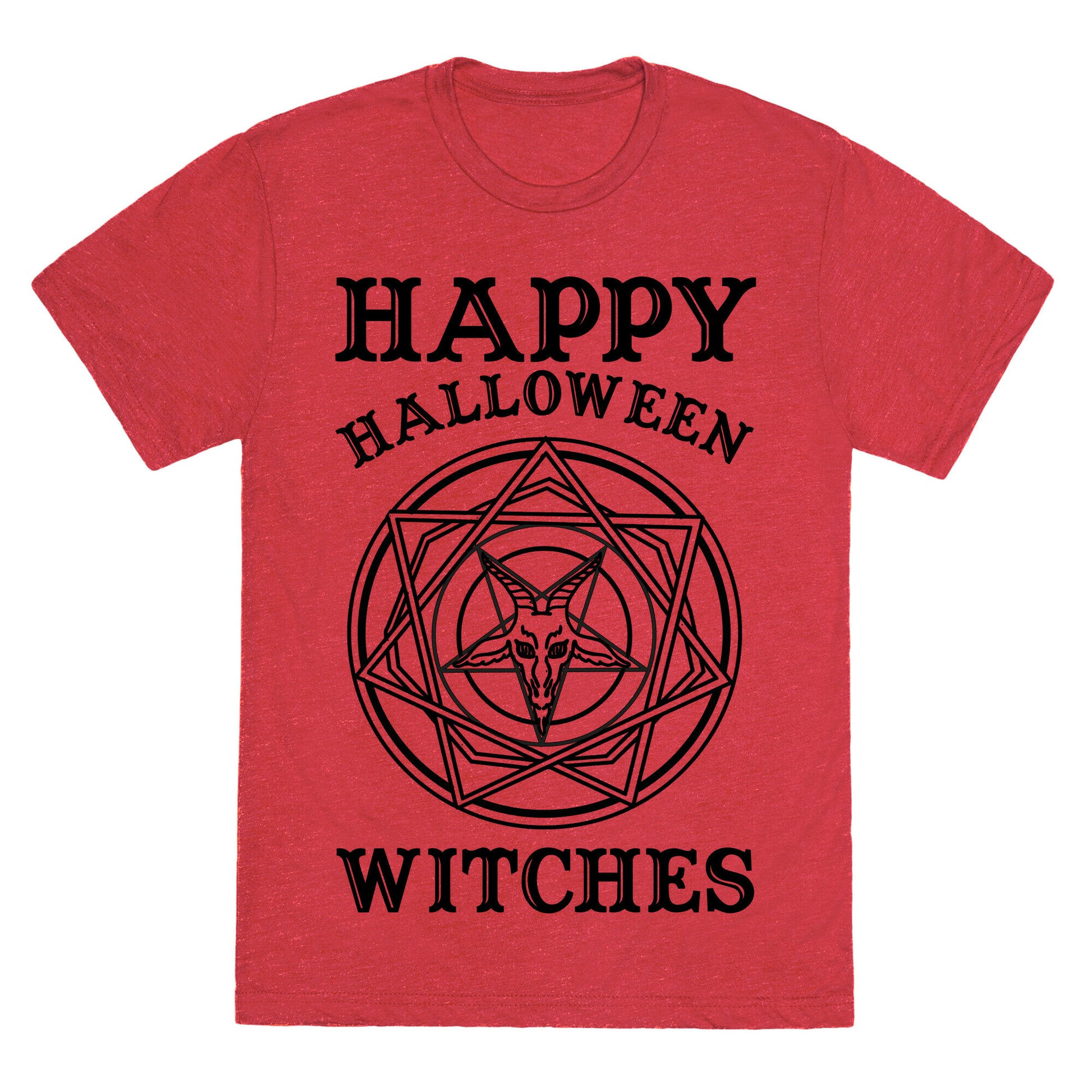 Happy Halloween Witches Unisex Triblend Tee