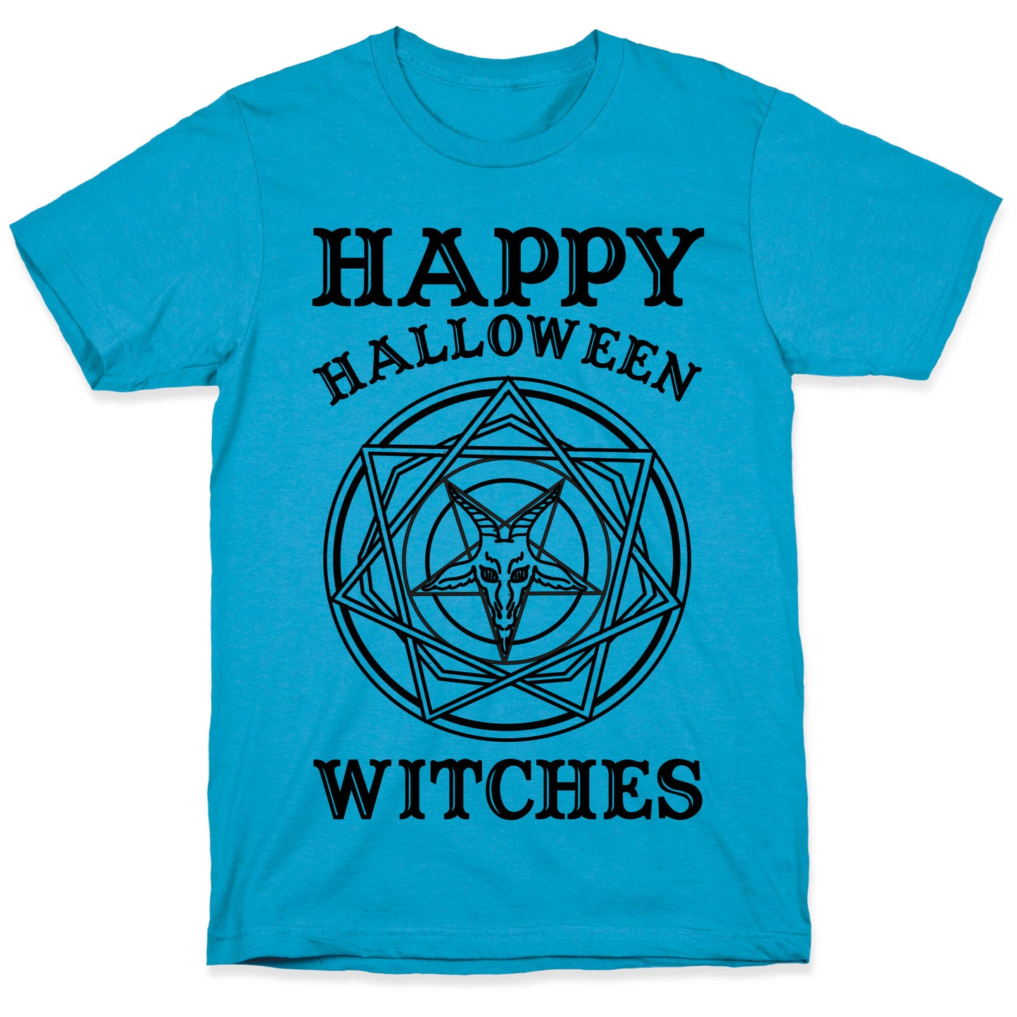 Happy Halloween Witches Unisex Triblend Tee