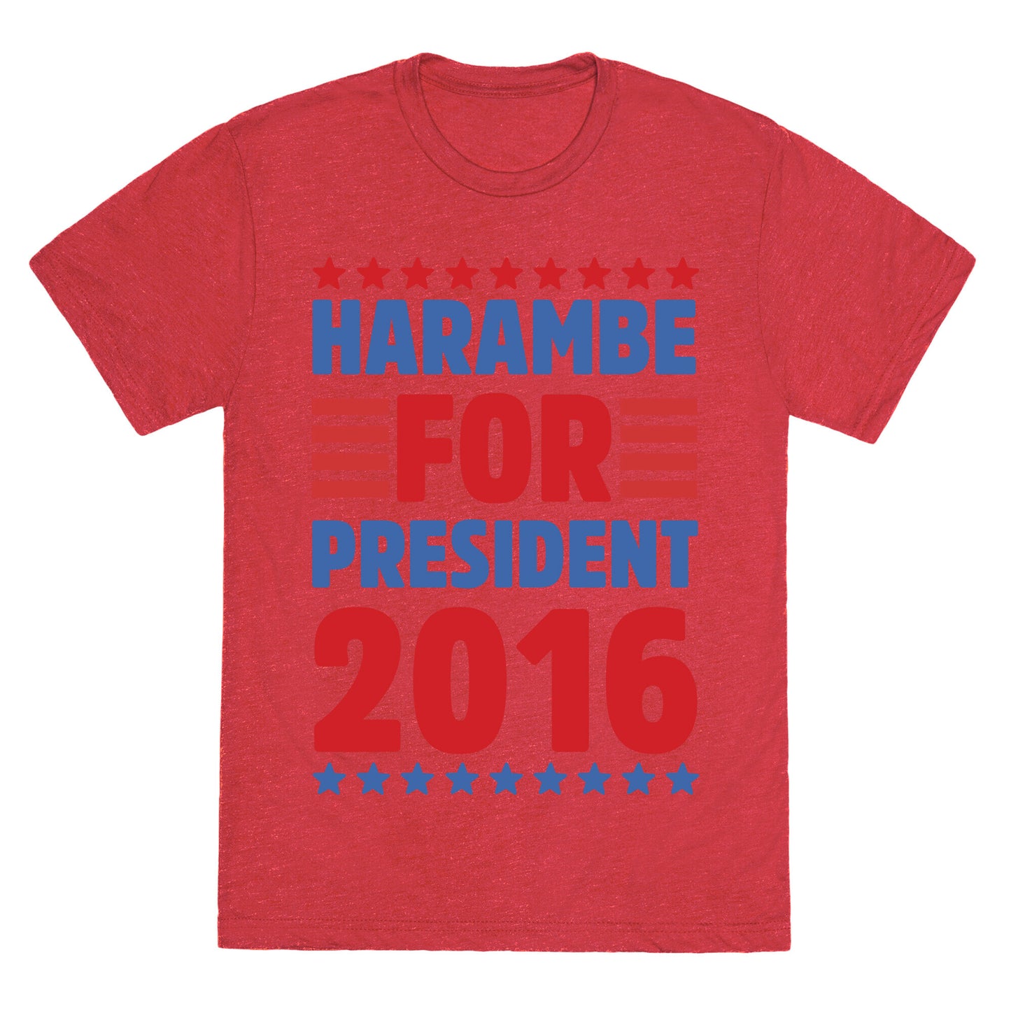 Harambe For President 2016 Unisex Triblend Tee