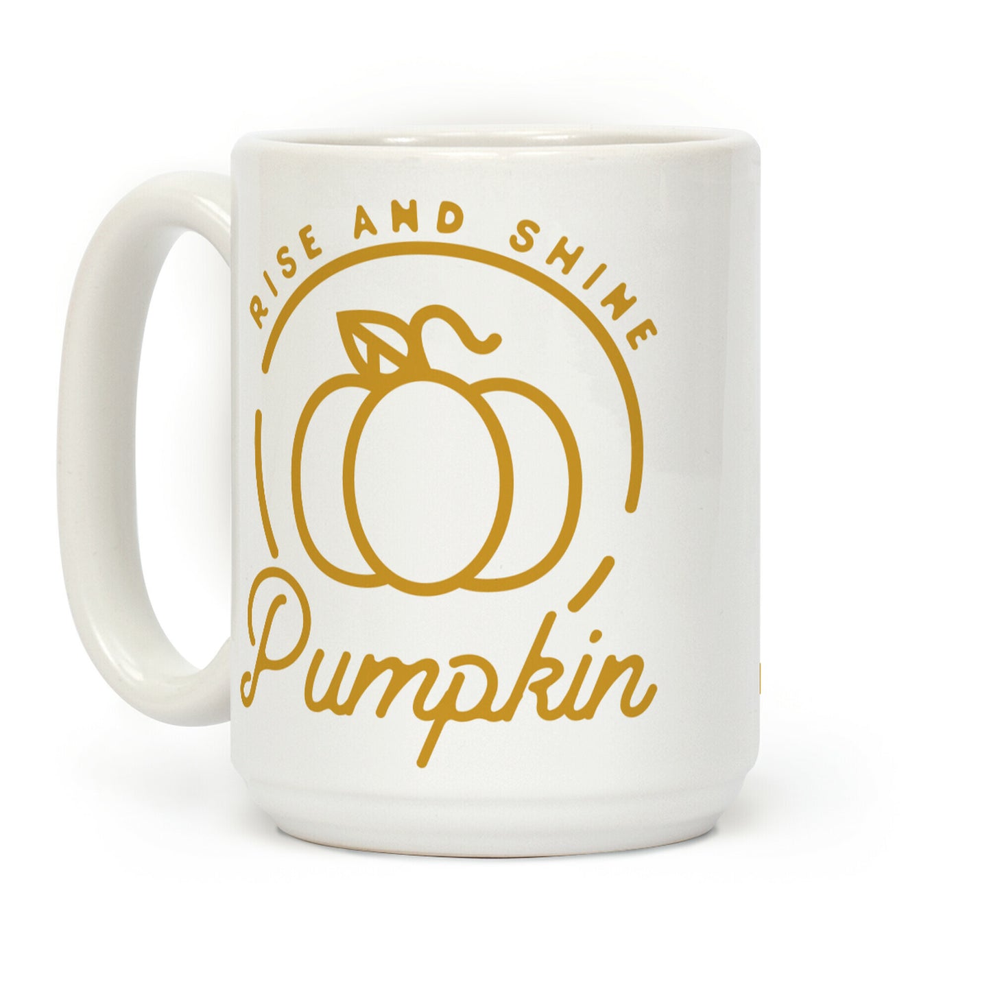 Rise and Shine Pumpkin Coffee Mug