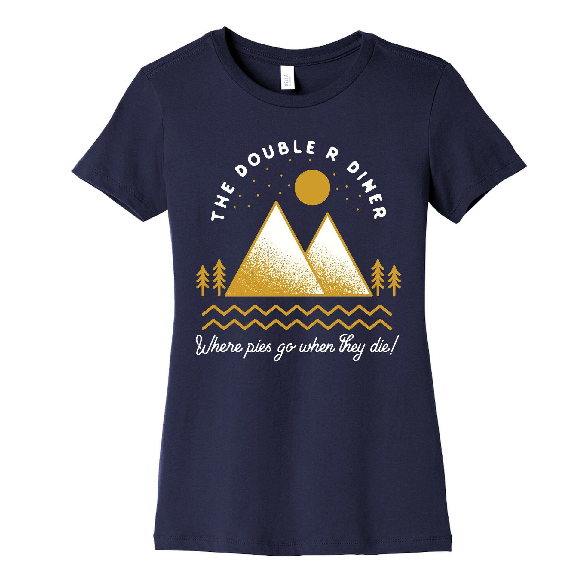 The Double R Diner Gold Women's Cotton Tee