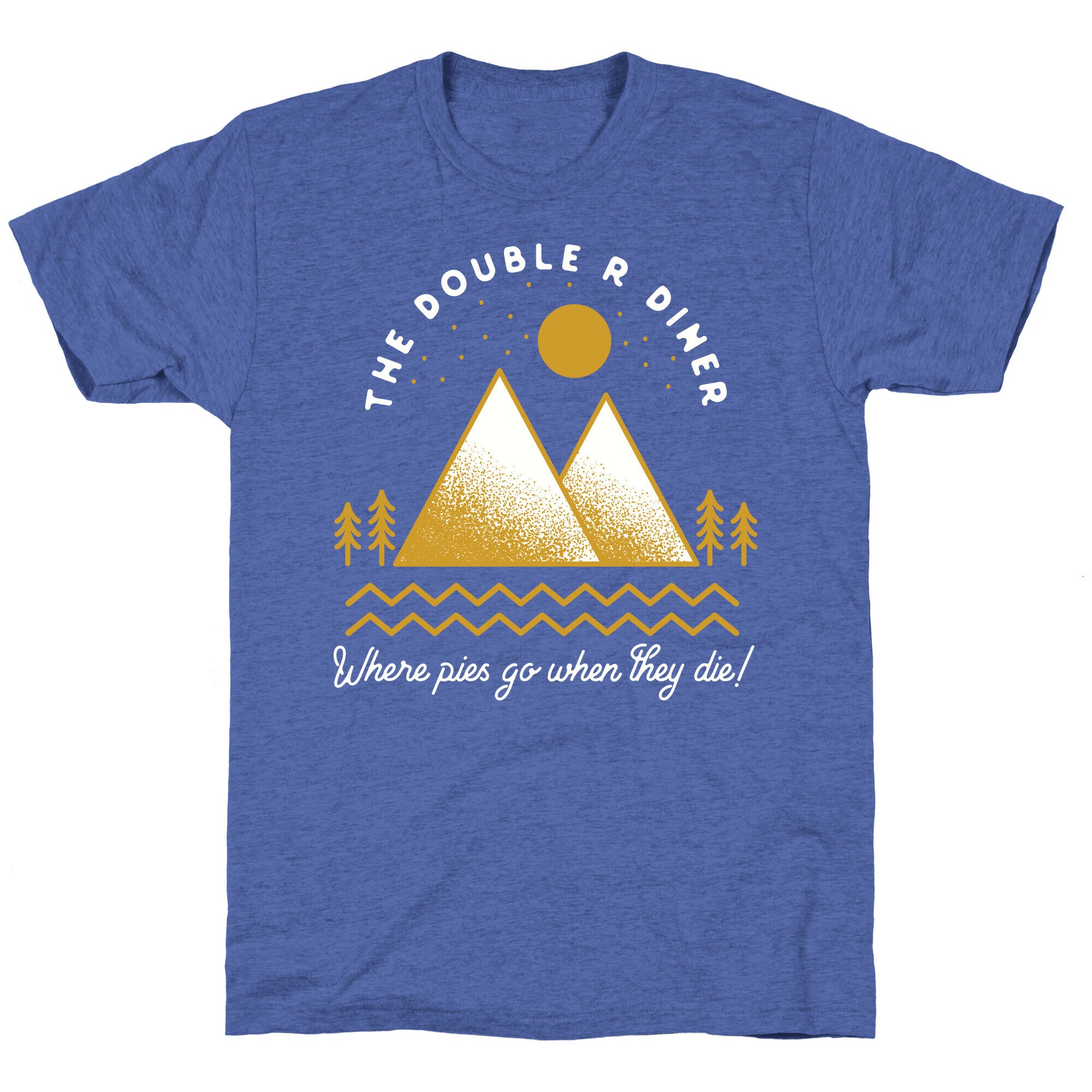 The Double R Diner Gold Unisex Triblend Tee