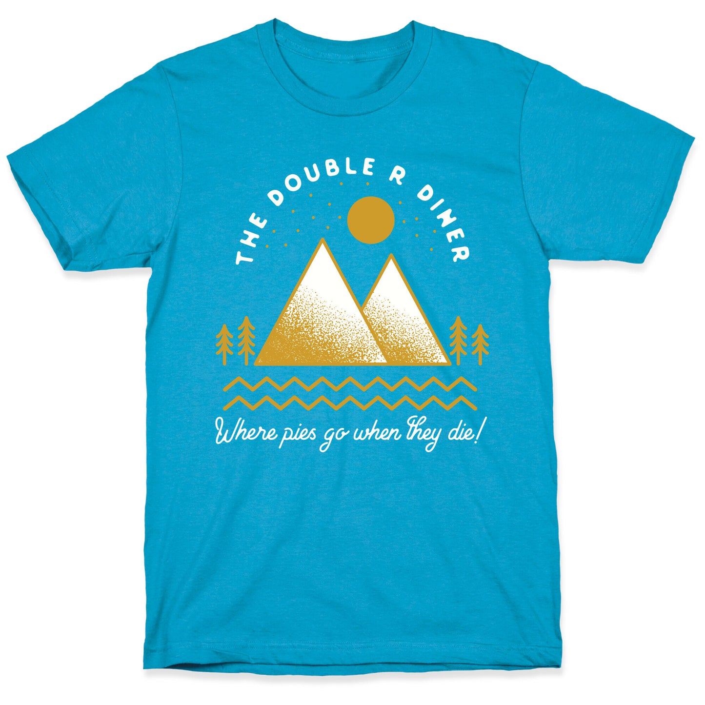 The Double R Diner Gold Unisex Triblend Tee