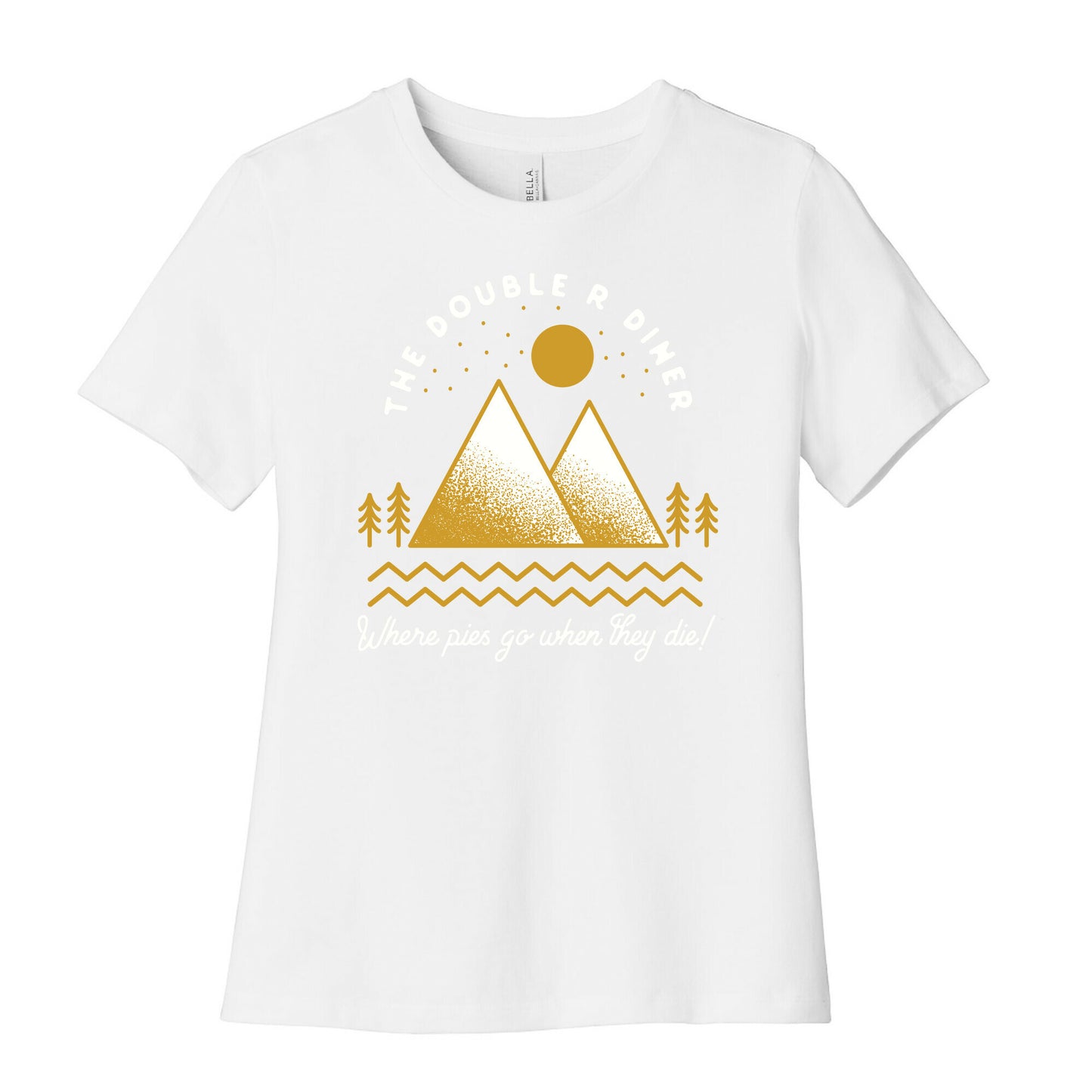 The Double R Diner Gold Women's Cotton Tee