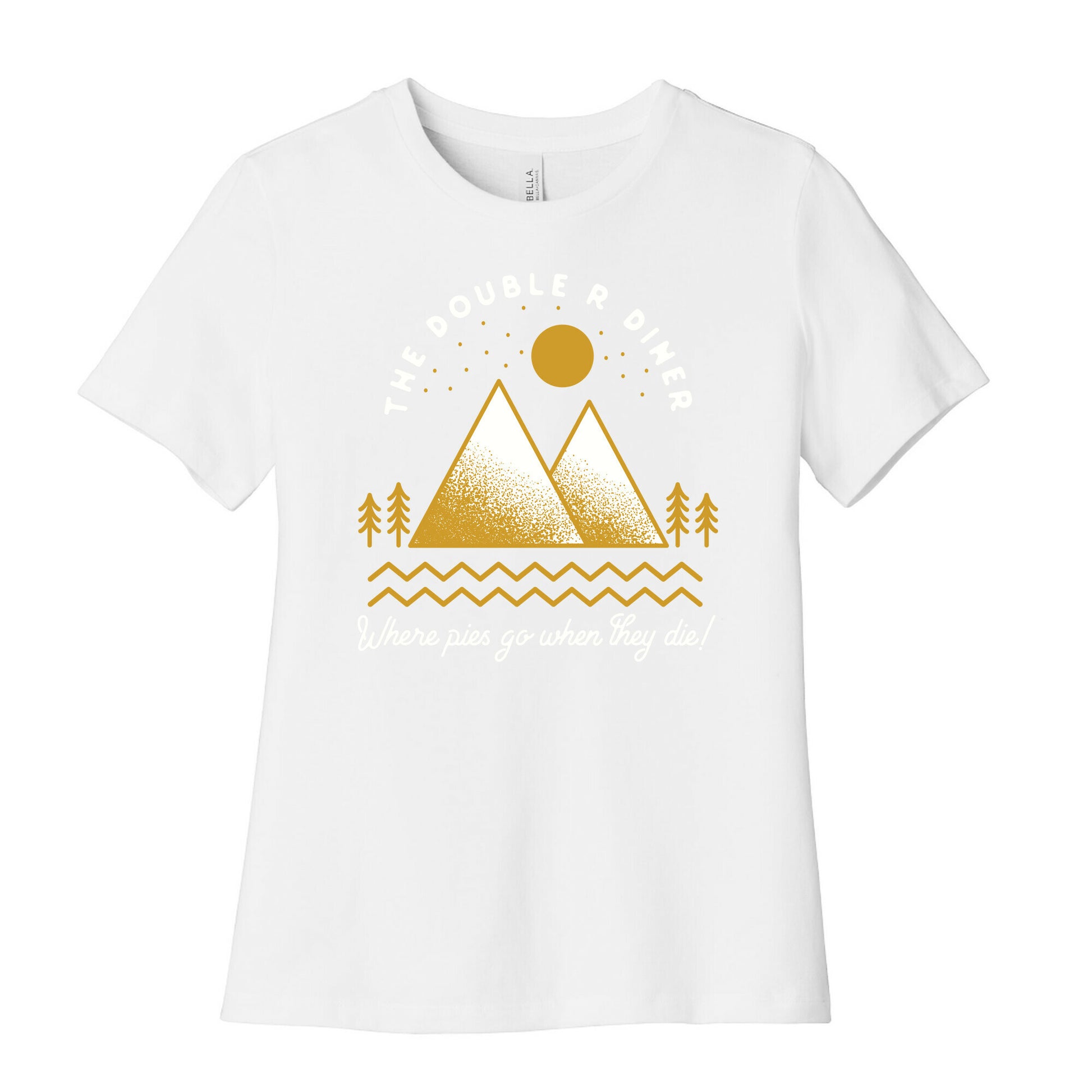 The Double R Diner Gold Women's Cotton Tee