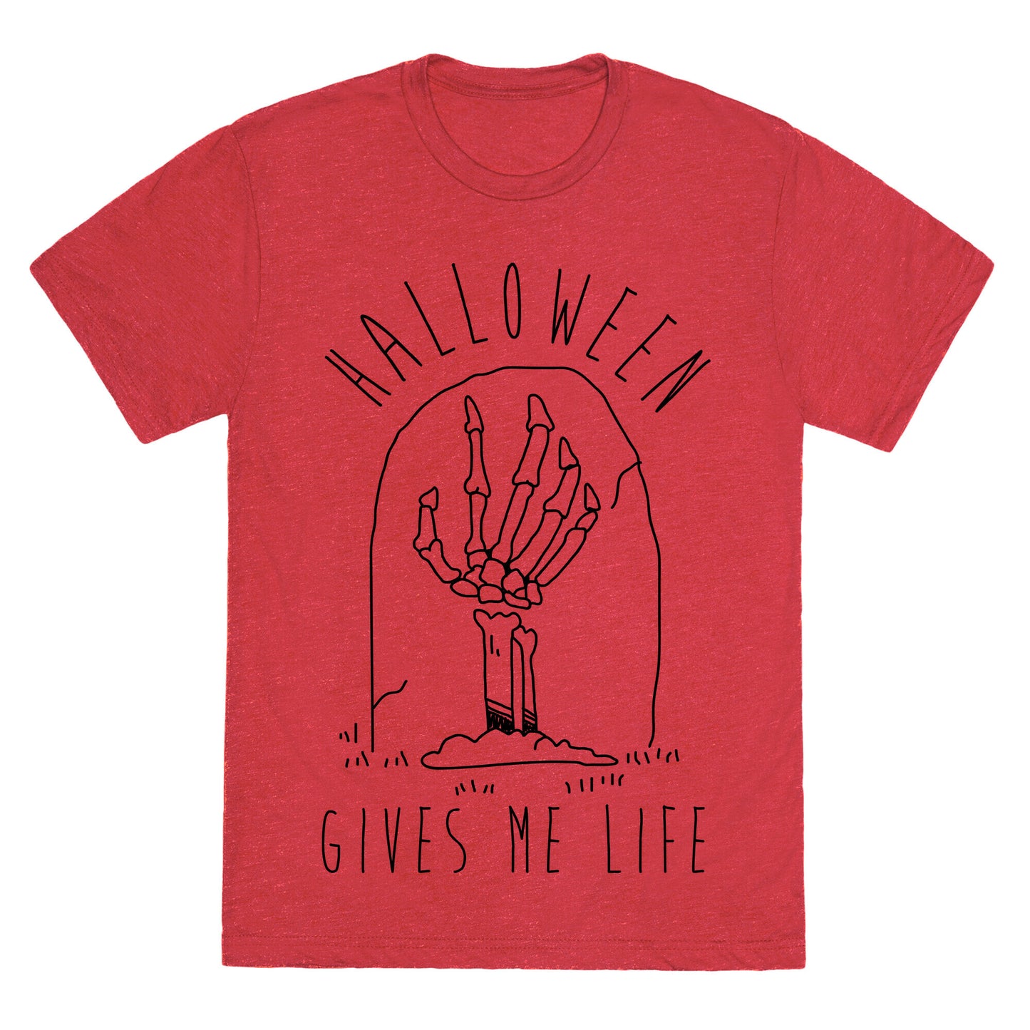 Halloween Gives Me Life Unisex Triblend Tee