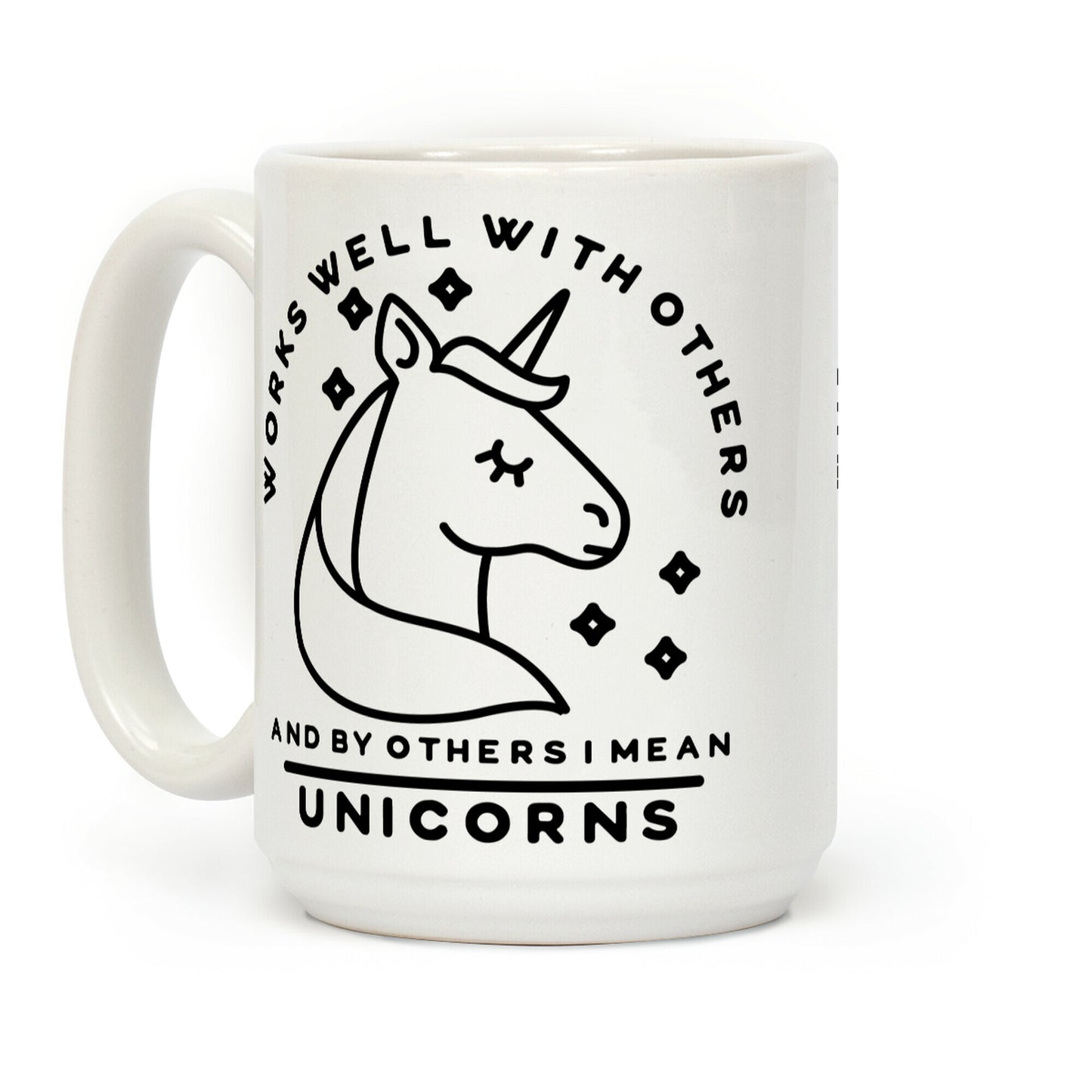 Works Well With Unicorns Coffee Mug