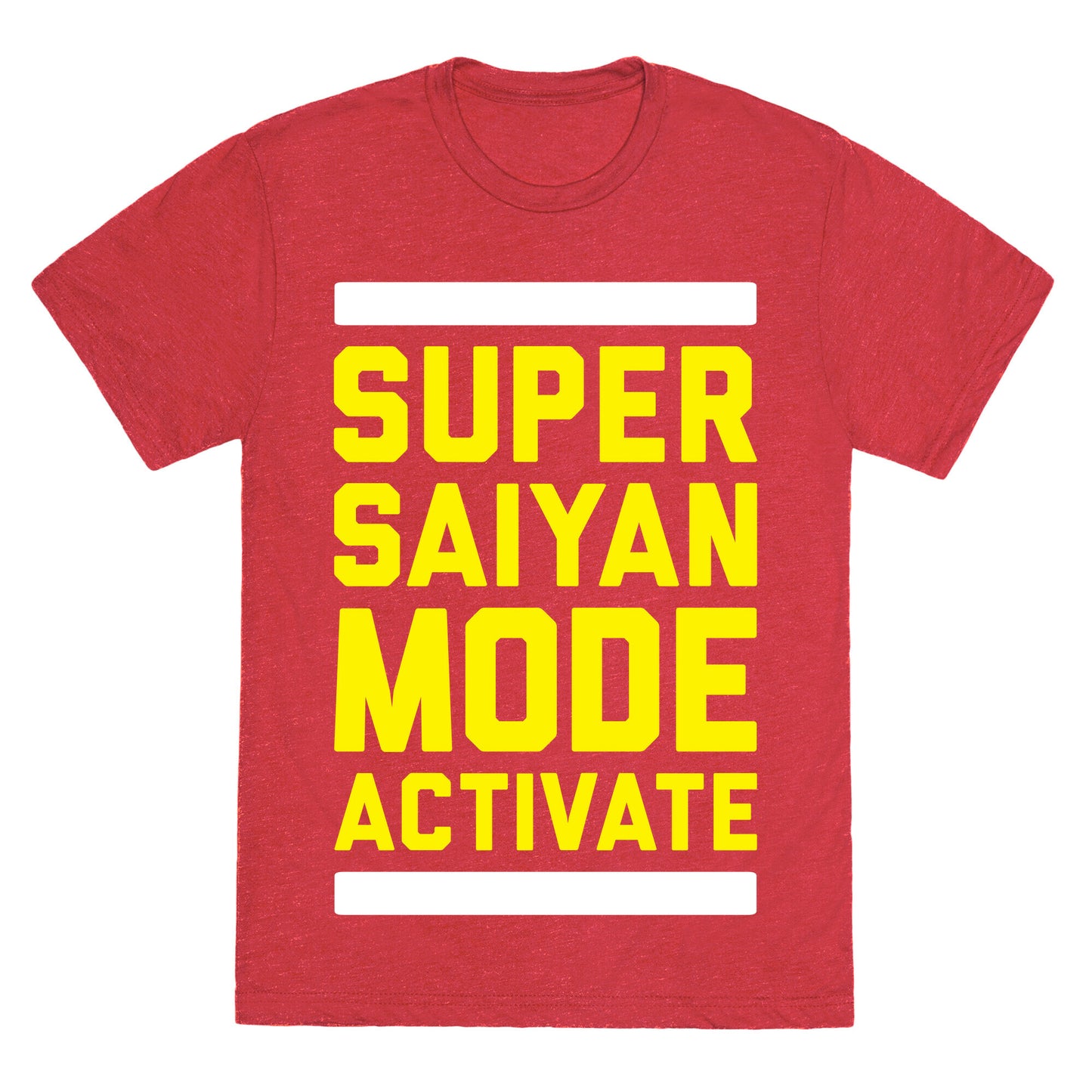 Super Saiyan Mode Activate Unisex Triblend Tee