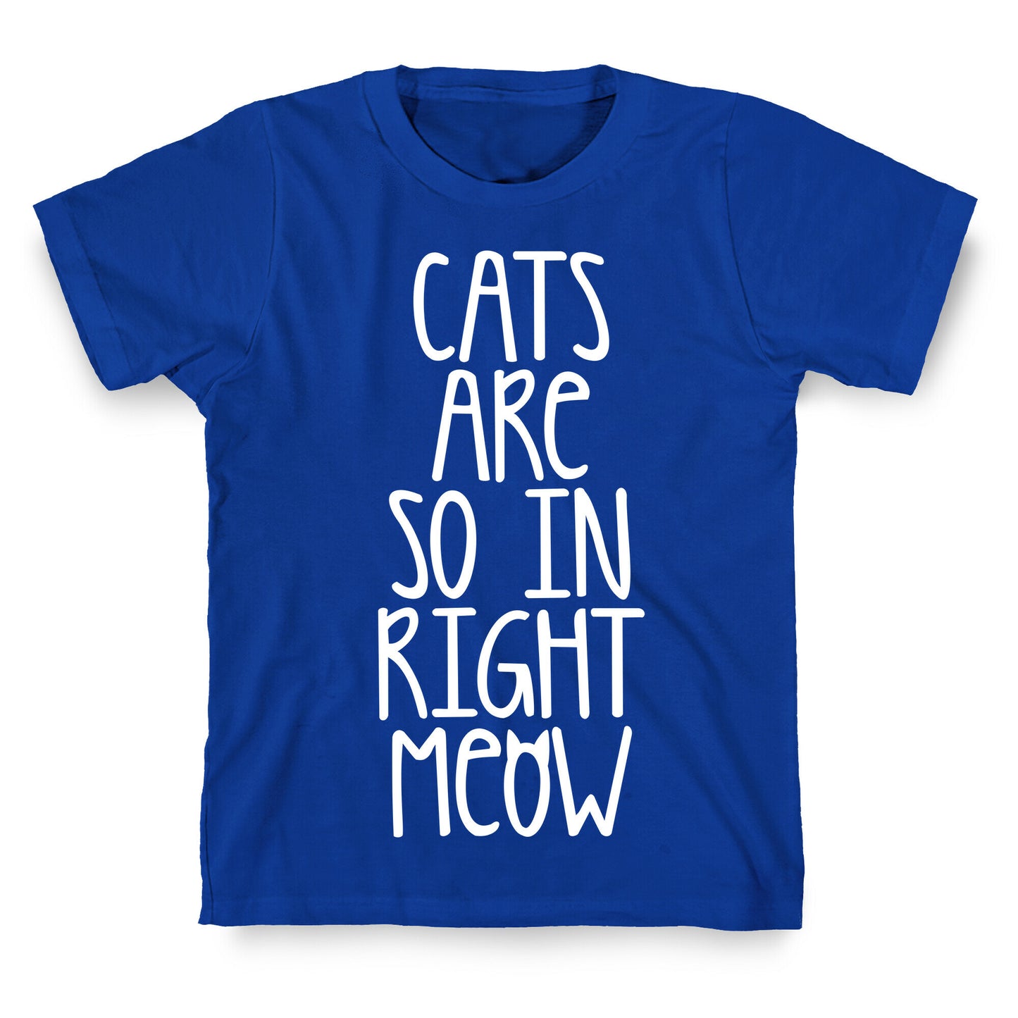 Cats Are So In Right Meow T-Shirt