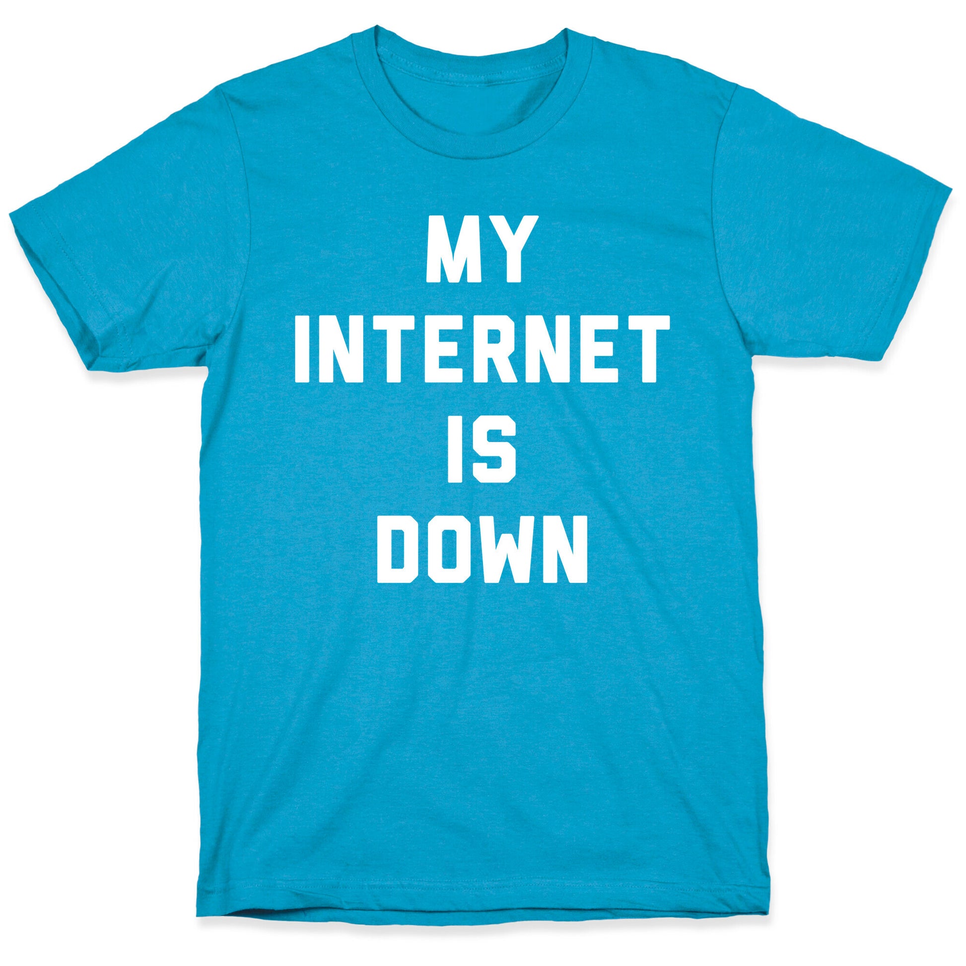 Introvert - My Internet is Down Unisex Triblend Tee