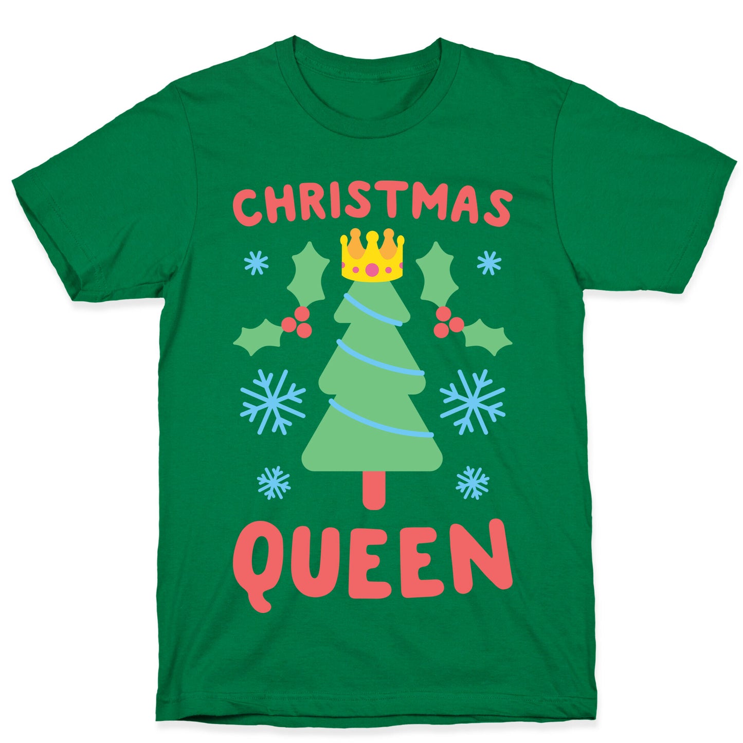 Christmas Queen (White) T-Shirt