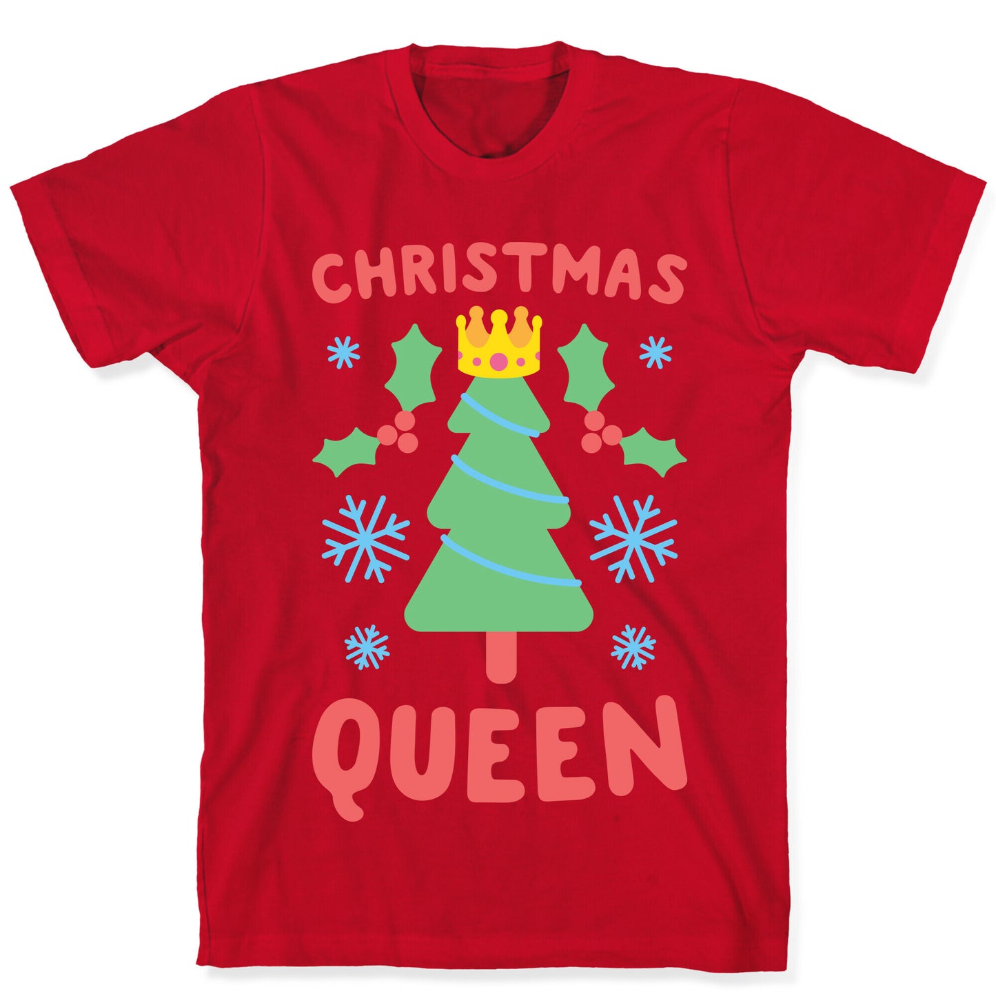 Christmas Queen (White) T-Shirt