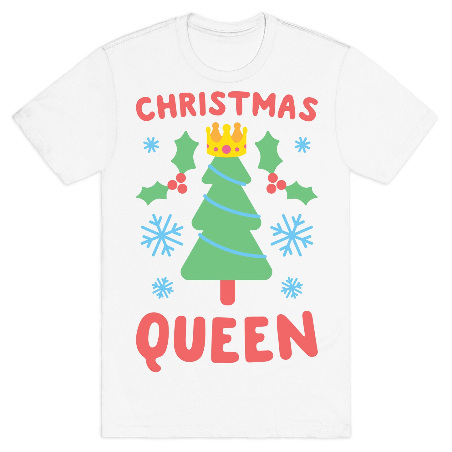 Christmas Queen (White) T-Shirt