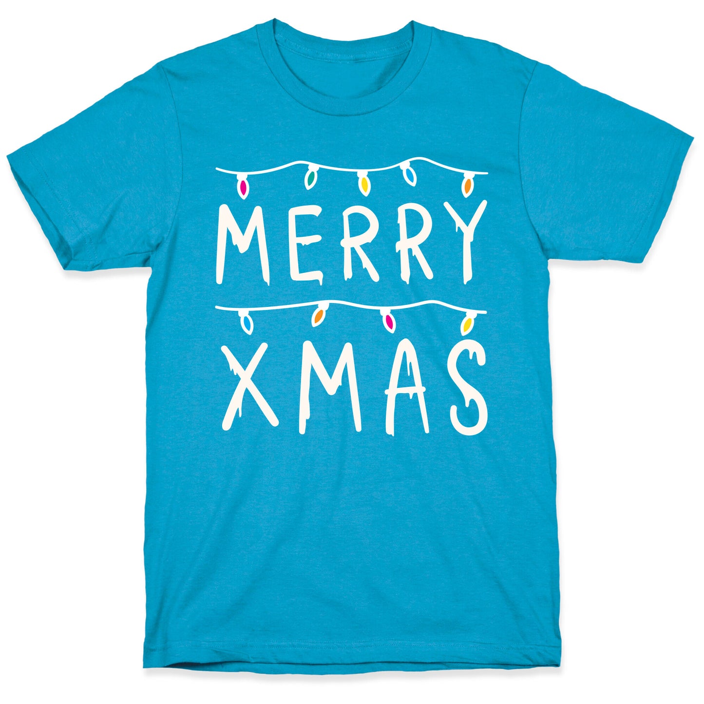 Merry Xmas Things (White) Unisex Triblend Tee