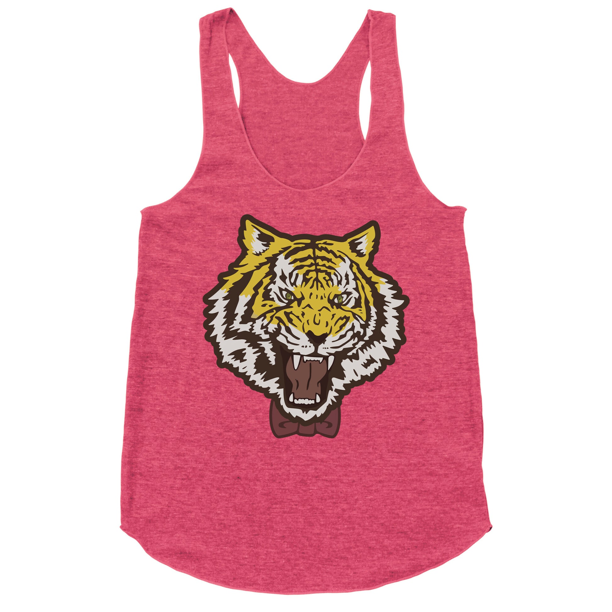 Tiger in a Bow Tie Racerback Tank